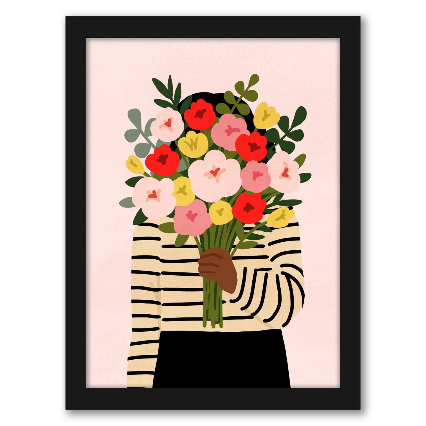 Darling Valentine I by Victoria Borges by World Art Group - Framed Print