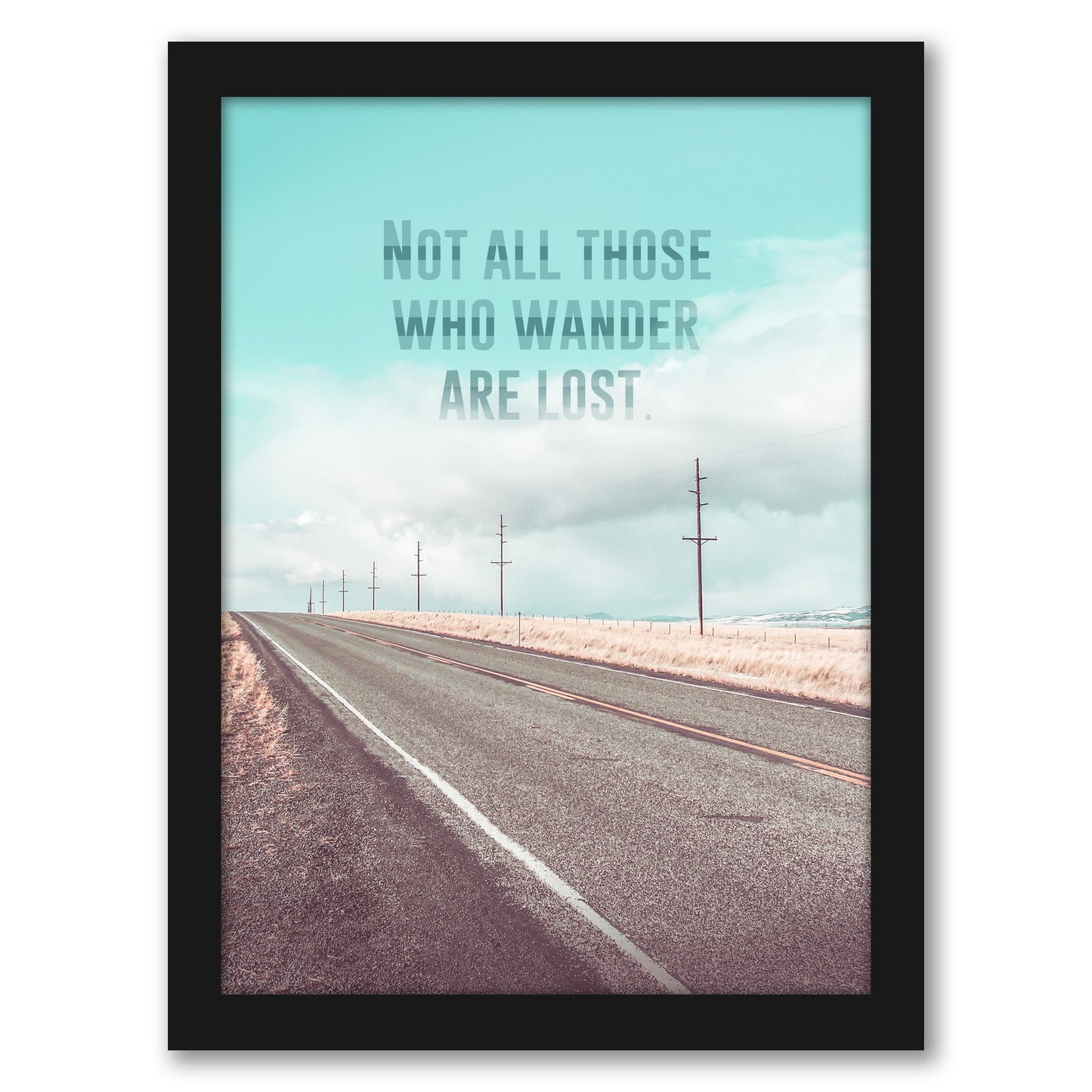 Those Who Wander by Annie Bailey - Framed Print