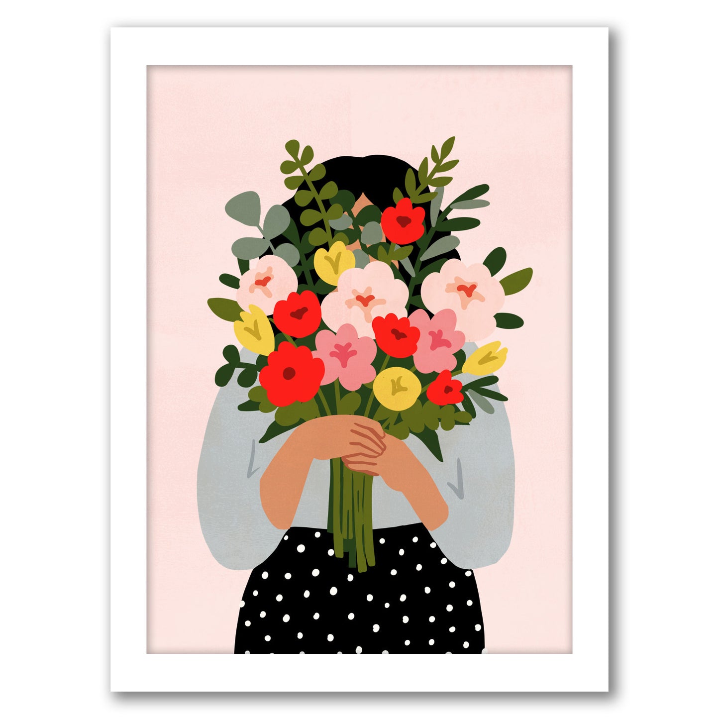 Darling Valentine II by Victoria Borges by World Art Group - Framed Print