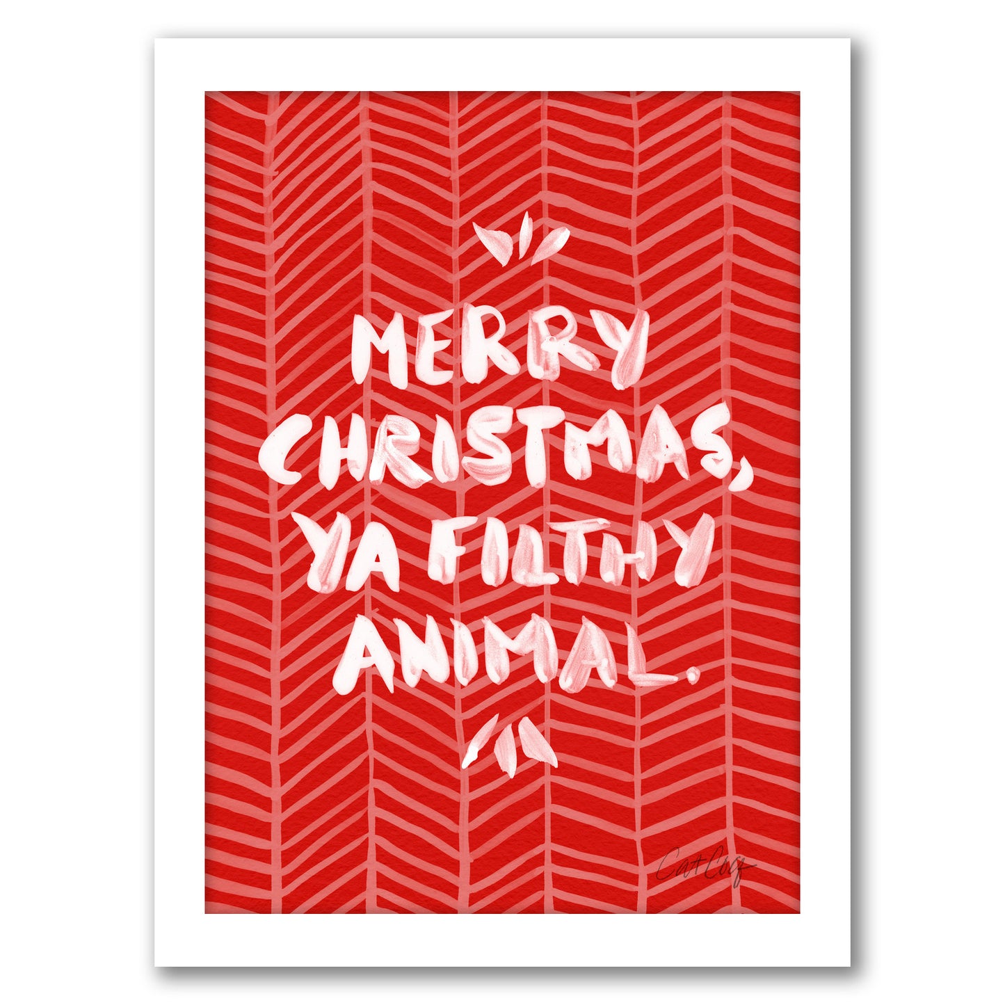 Filthy Animal by Cat Coquillette - Framed Print