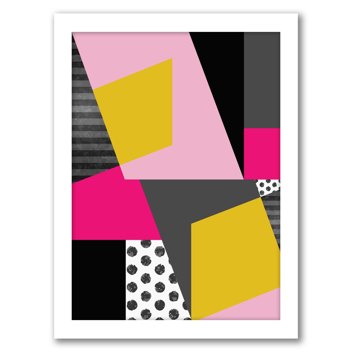 Geometric 13 by Susana Paz - Framed Print