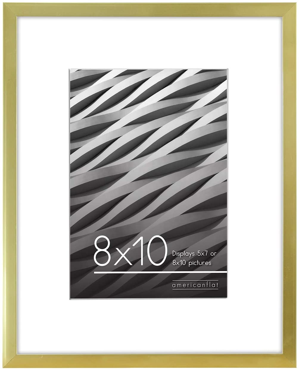Gallery Picture Frame with Mat | Streamline Collection