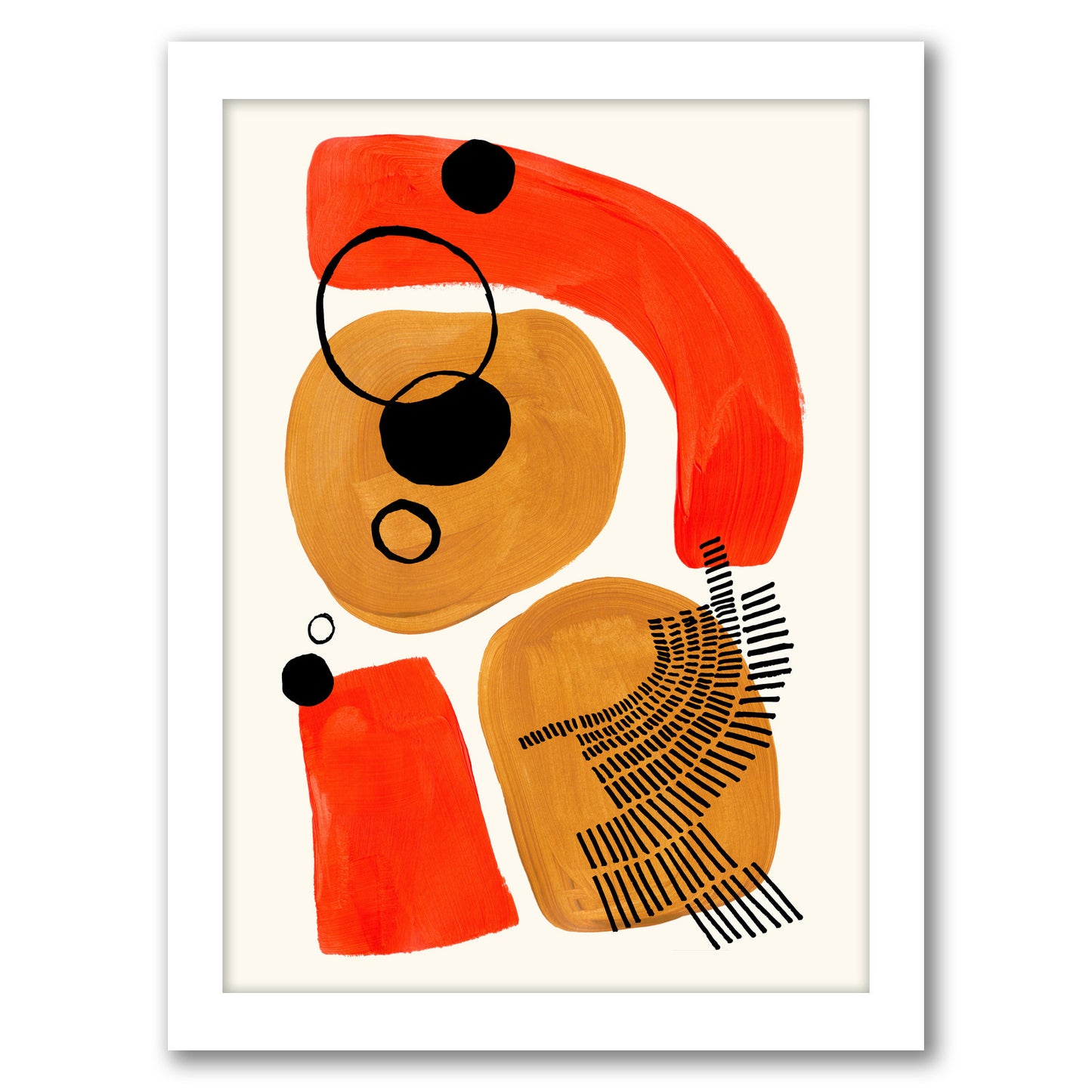 Going In Circles By Ejaaz Haniff - Framed Print