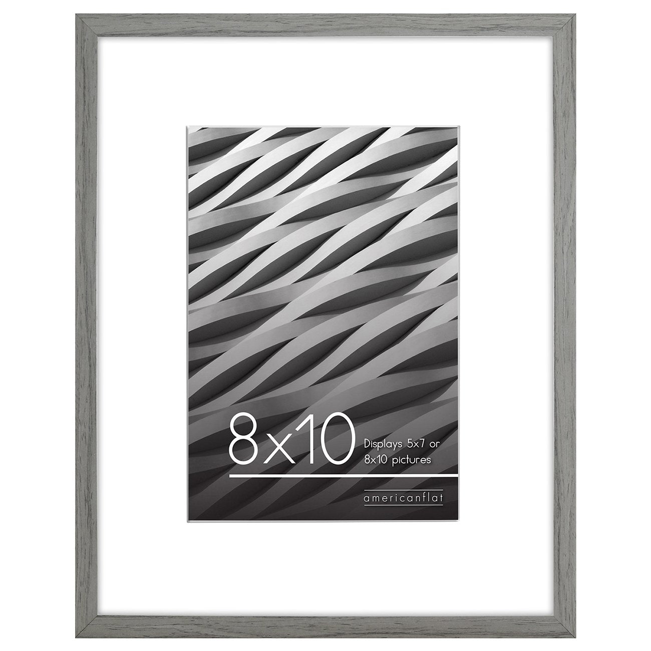 Gallery Picture Frame with Mat | Streamline Collection