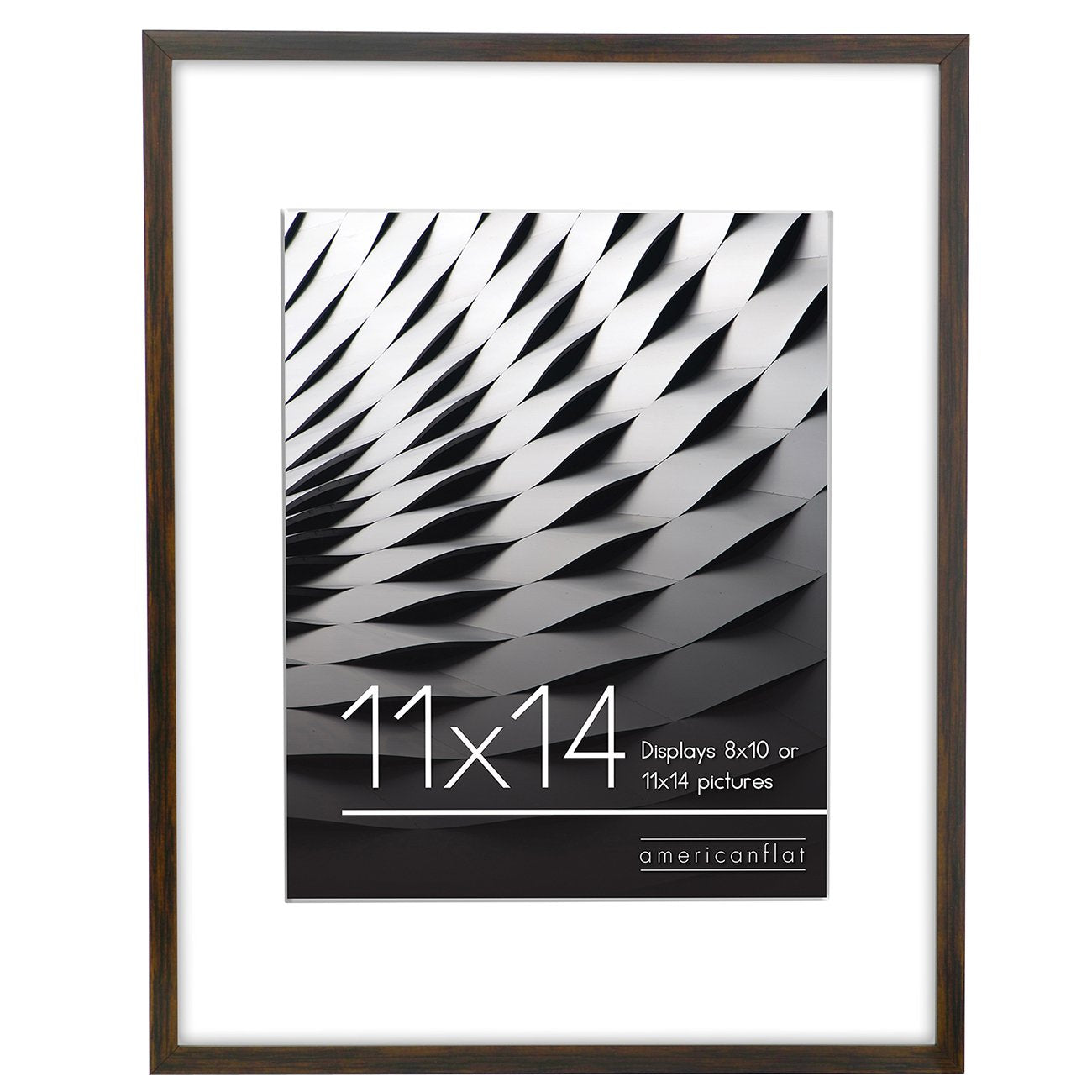 Gallery Picture Frame with Mat | Streamline Collection