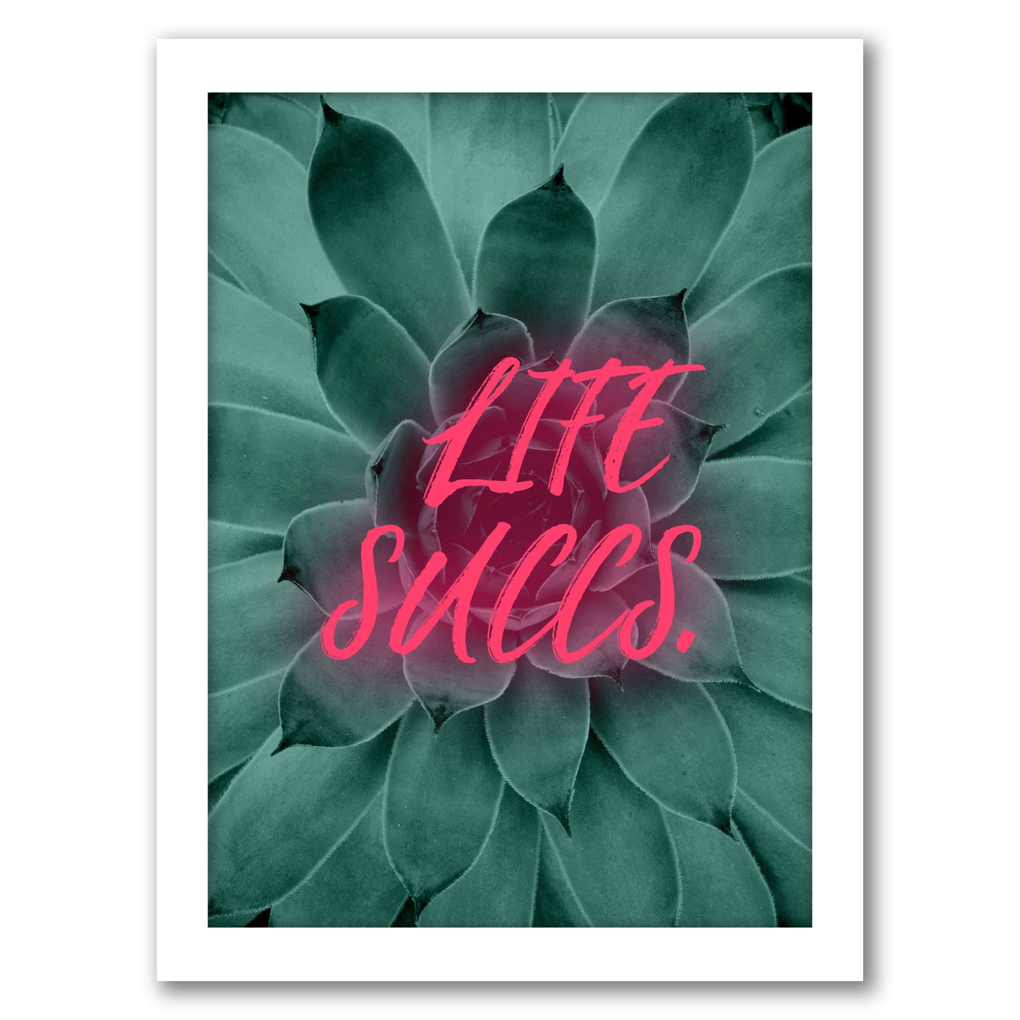 Life Succs by Emanuela Carratoni - Framed Print