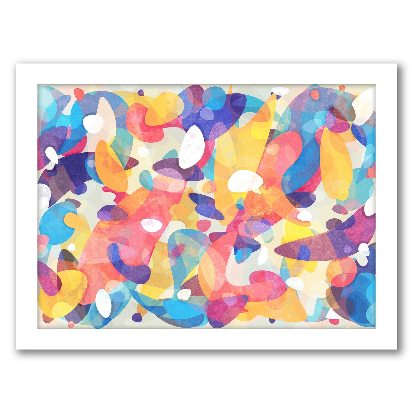 Chaotic Construction by Tracie Andrews - Framed Print