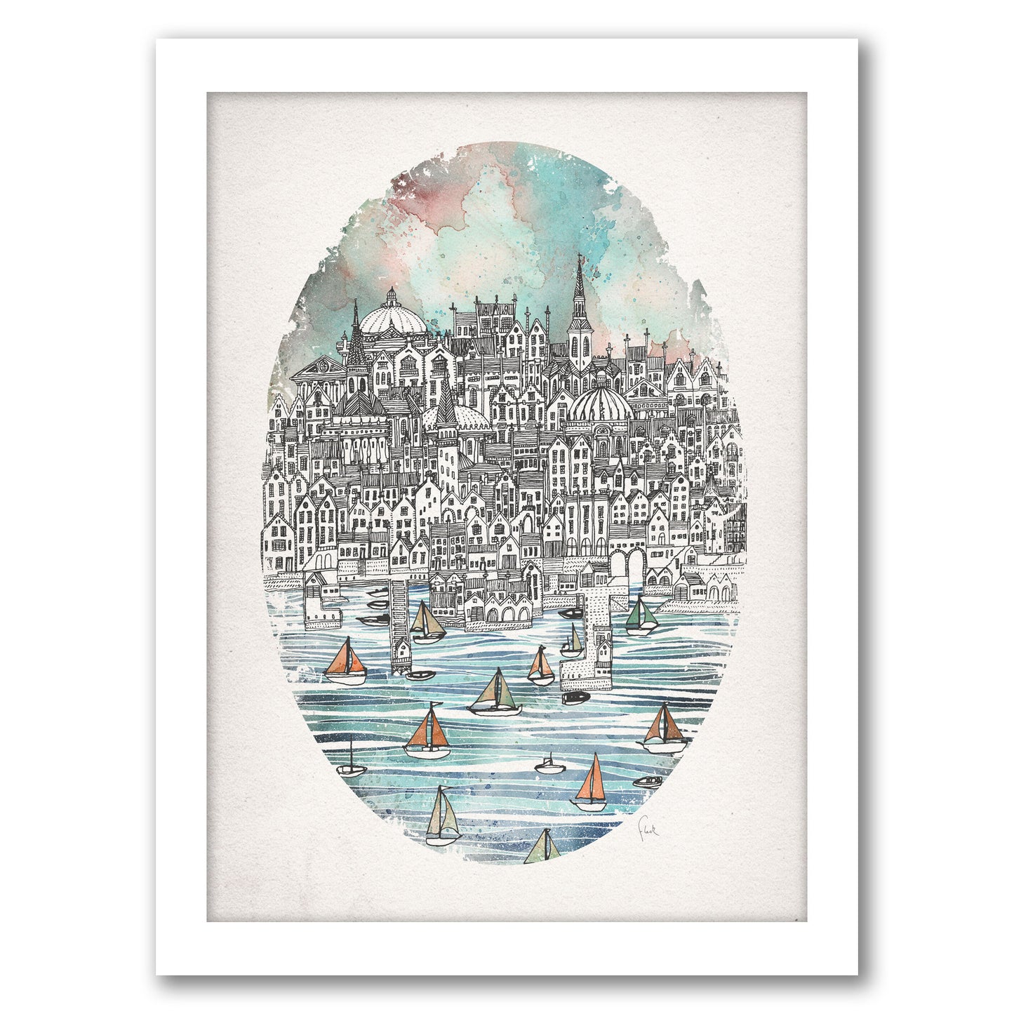 Opal by David Fleck - Framed Print