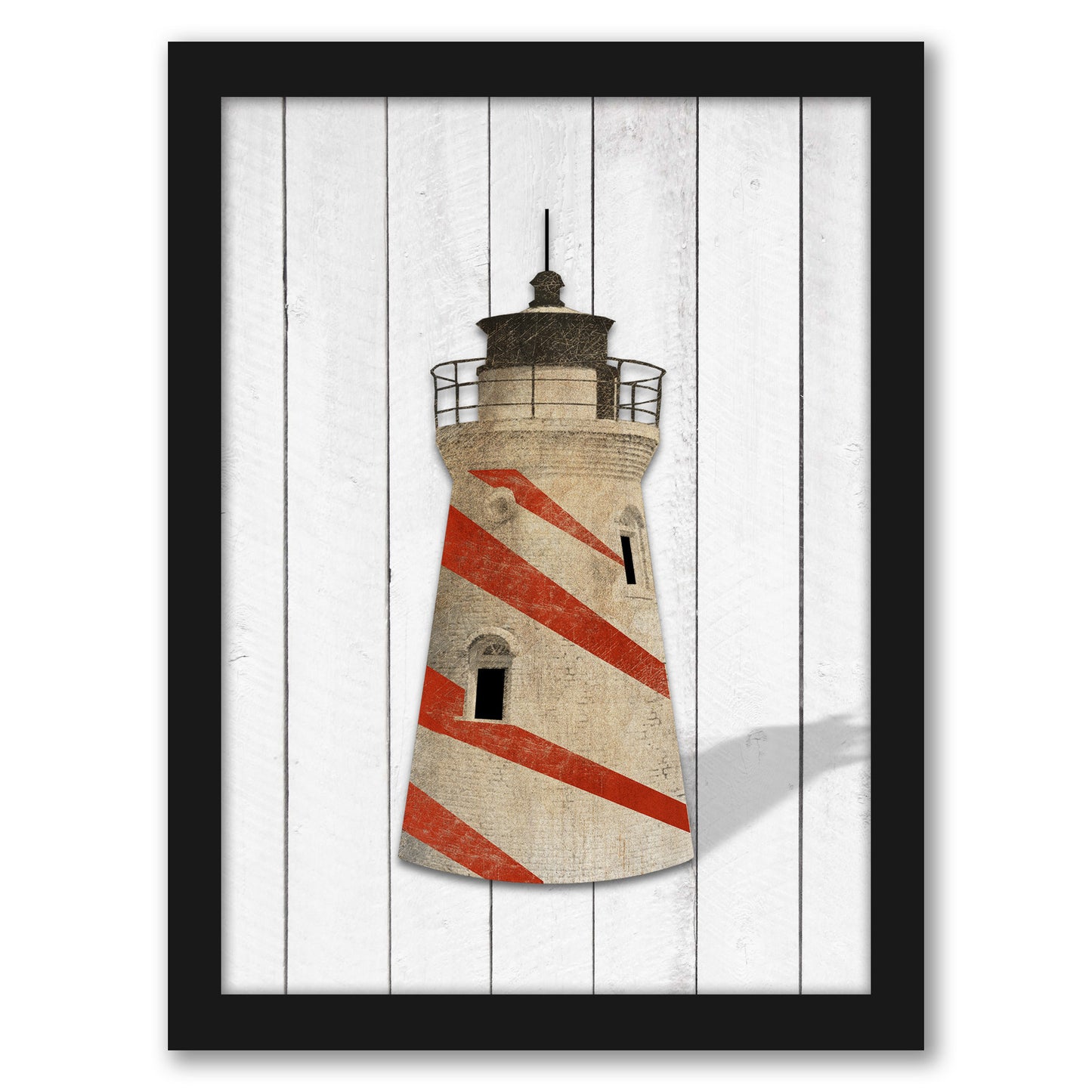 Lighthouse by Samantha Ranlet - Framed Print