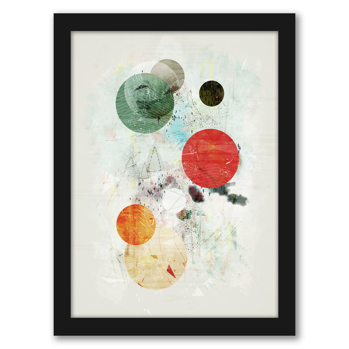 To The Moon And Back by Tracie Andrews - Framed Print