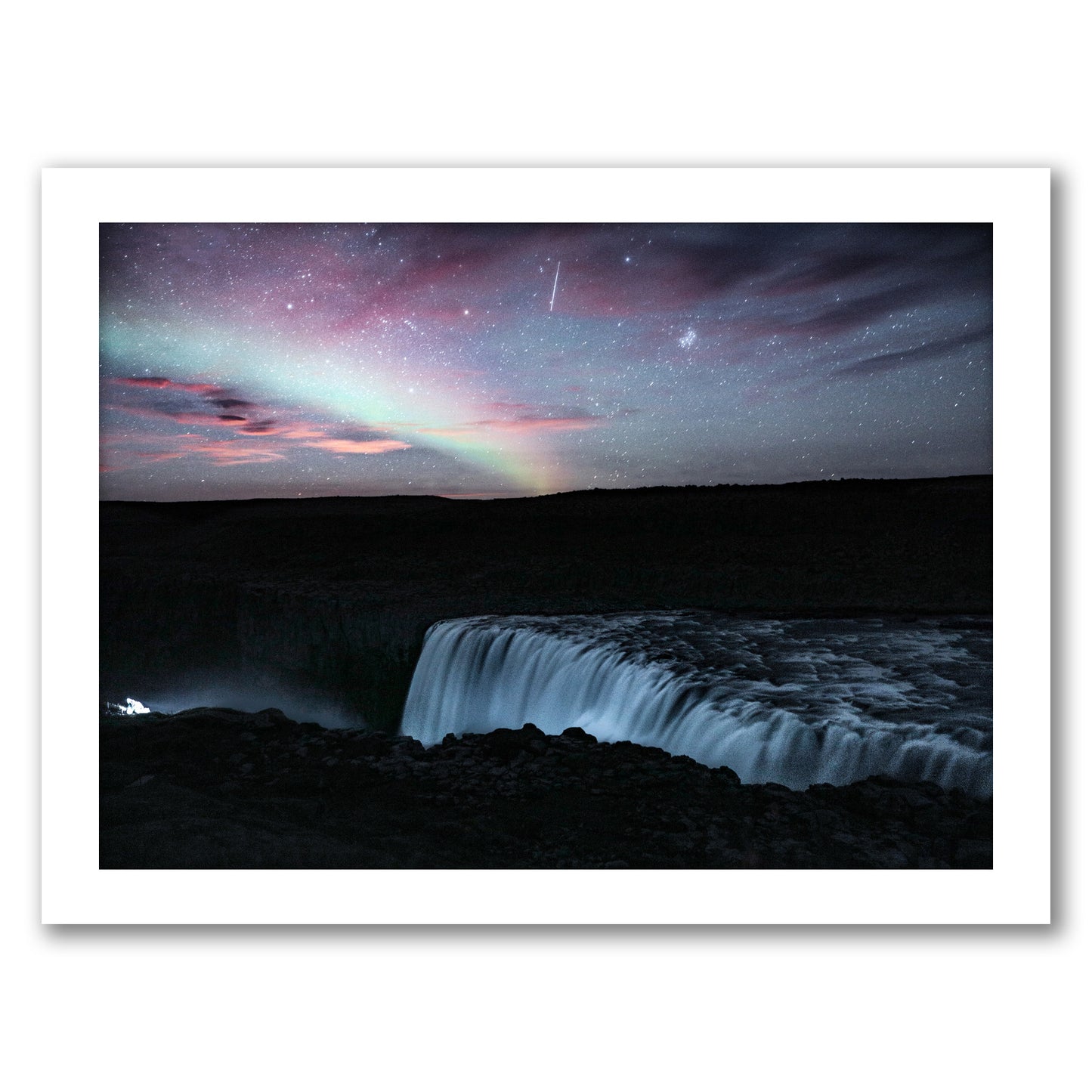 Dettifoss Iceland by Luke Gram - Framed Print