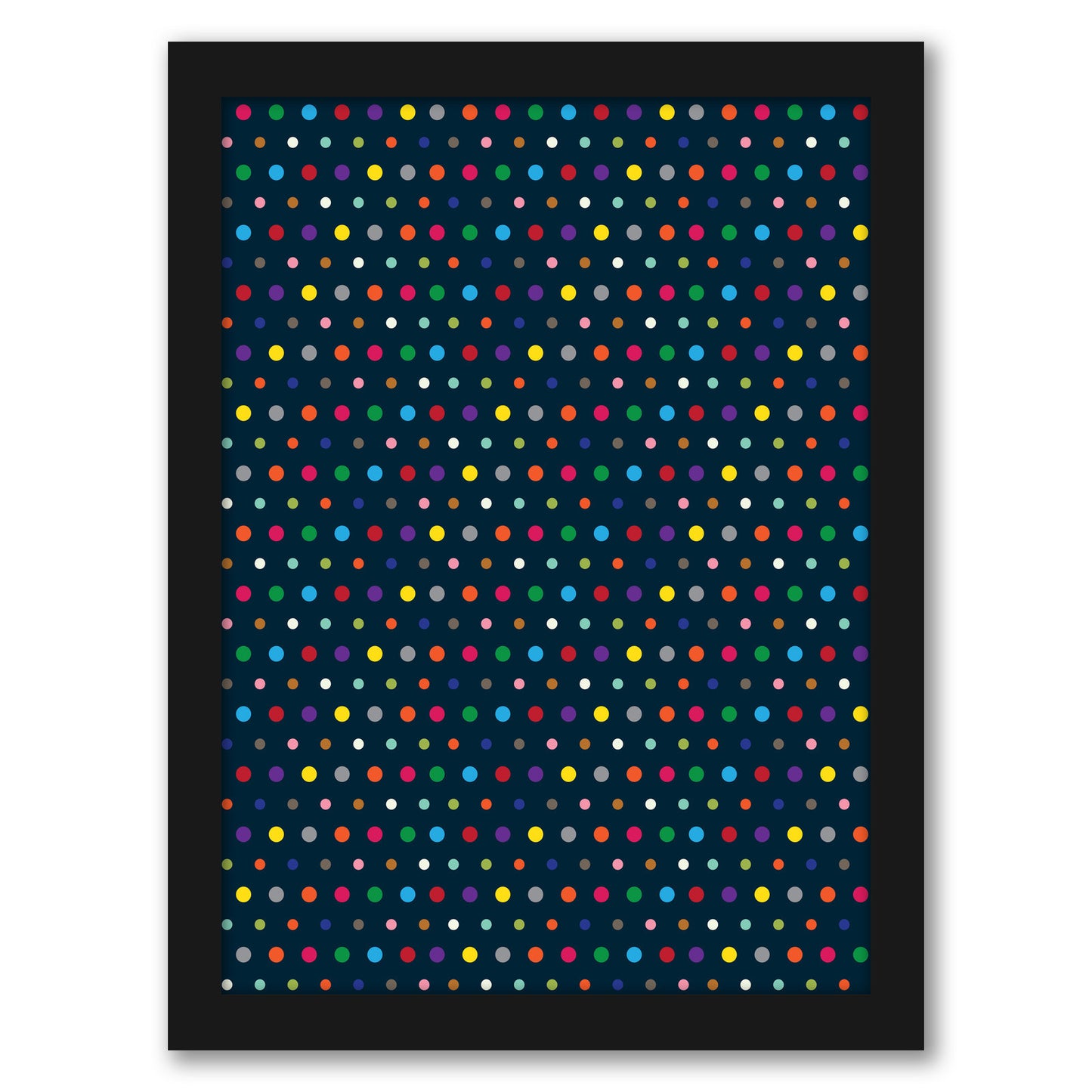 Dots by Joe Van Wetering - Framed Print
