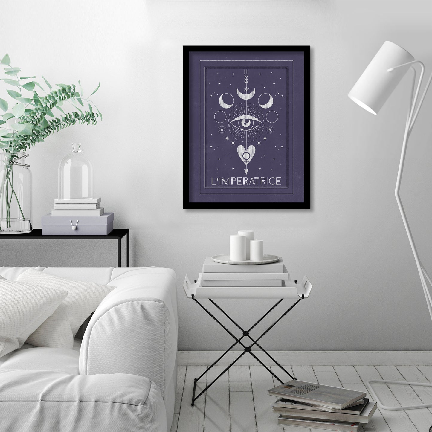 L Imperatrice by Emanuela Carratoni - Framed Print