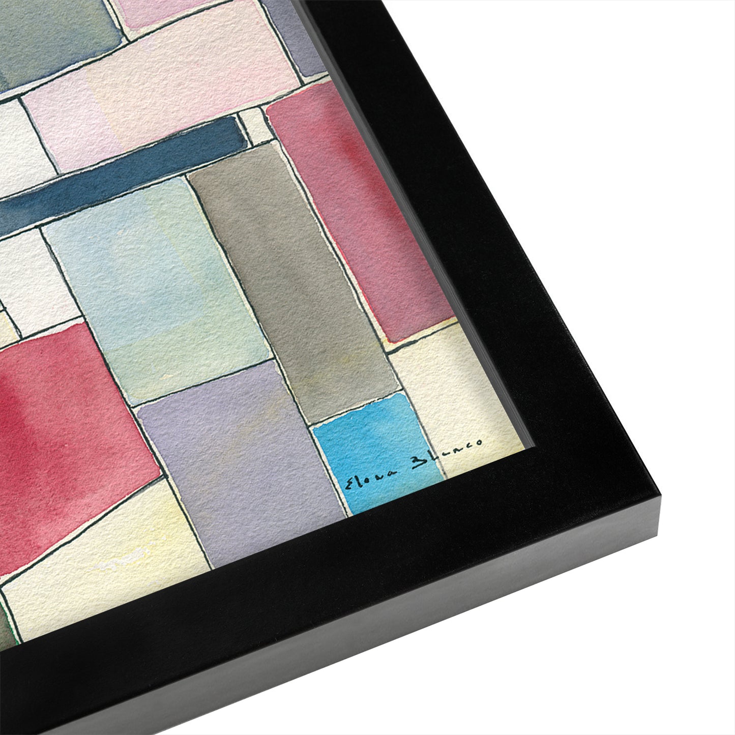 Patchwork by Dreamy Me - Framed Print