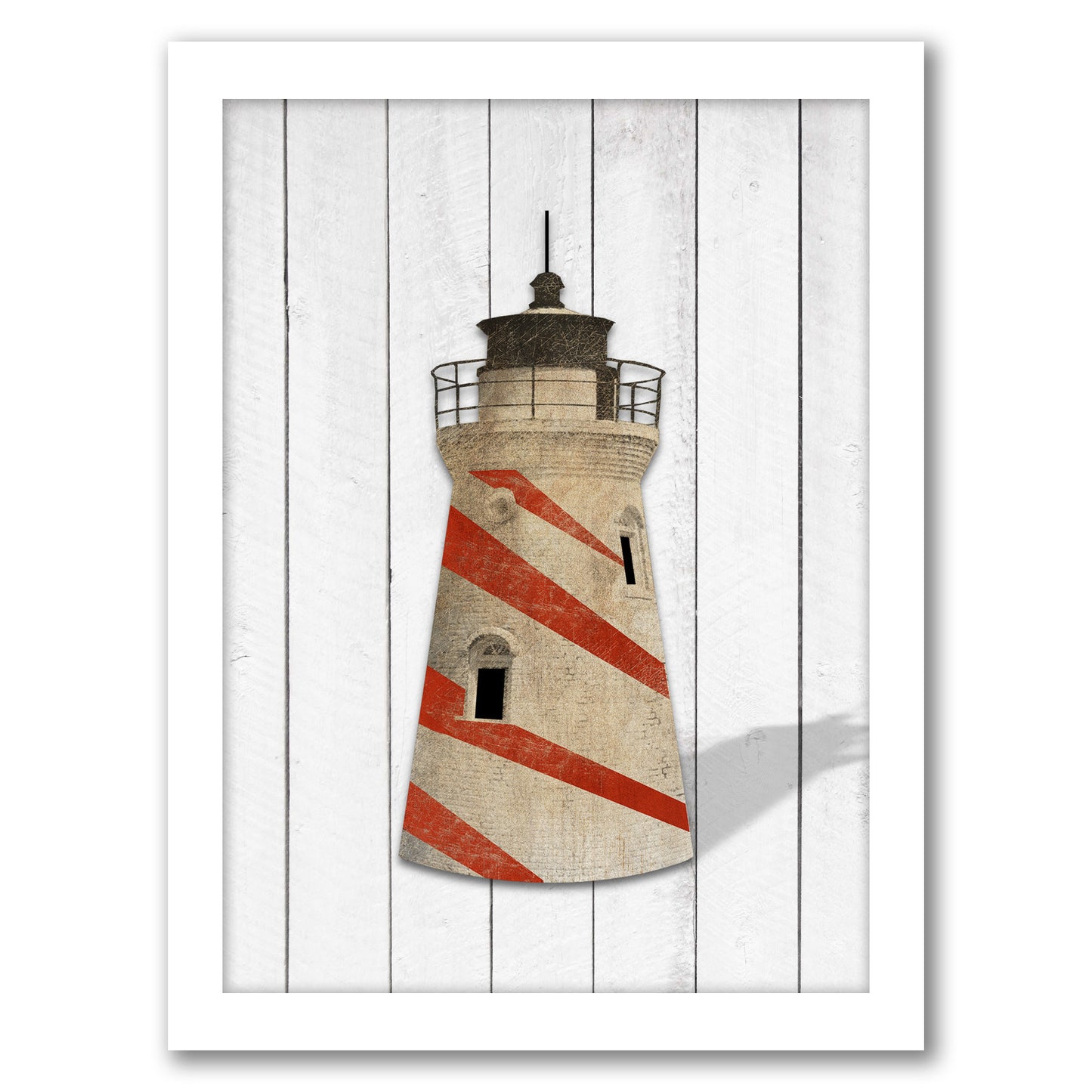 Lighthouse by Samantha Ranlet - Framed Print