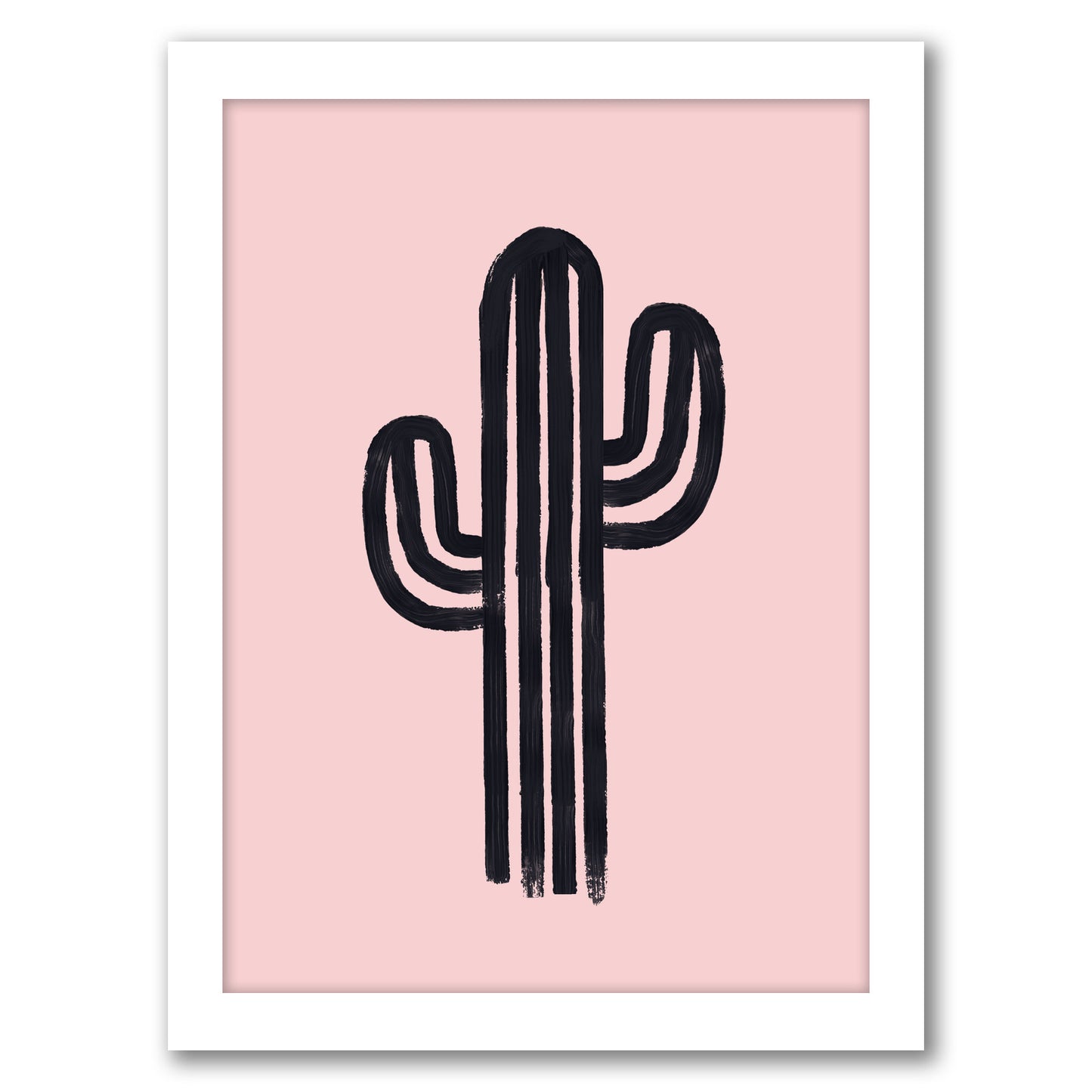 God Cactus by Emanuela Carratoni - Framed Print