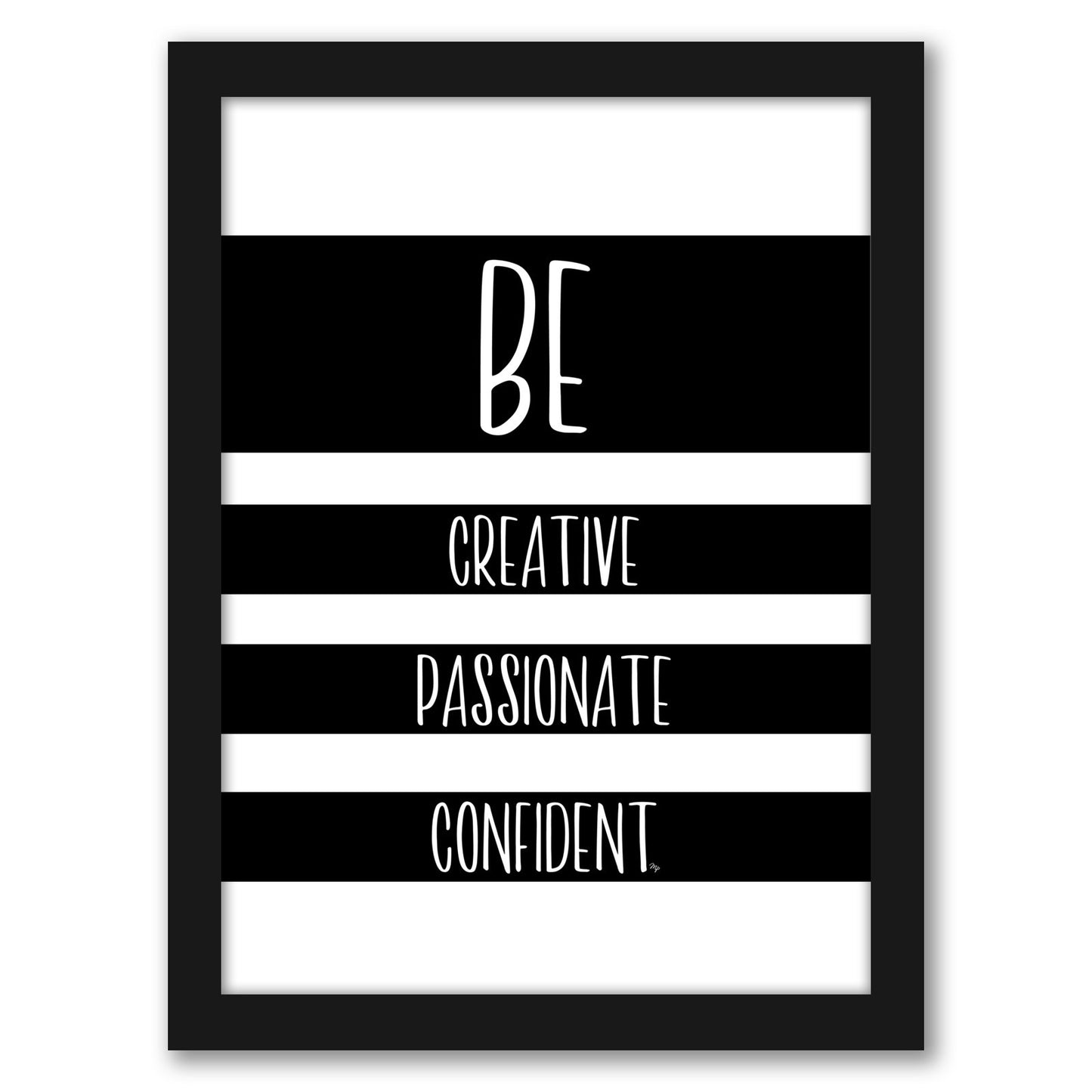 Becreative By Martina - Framed Print
