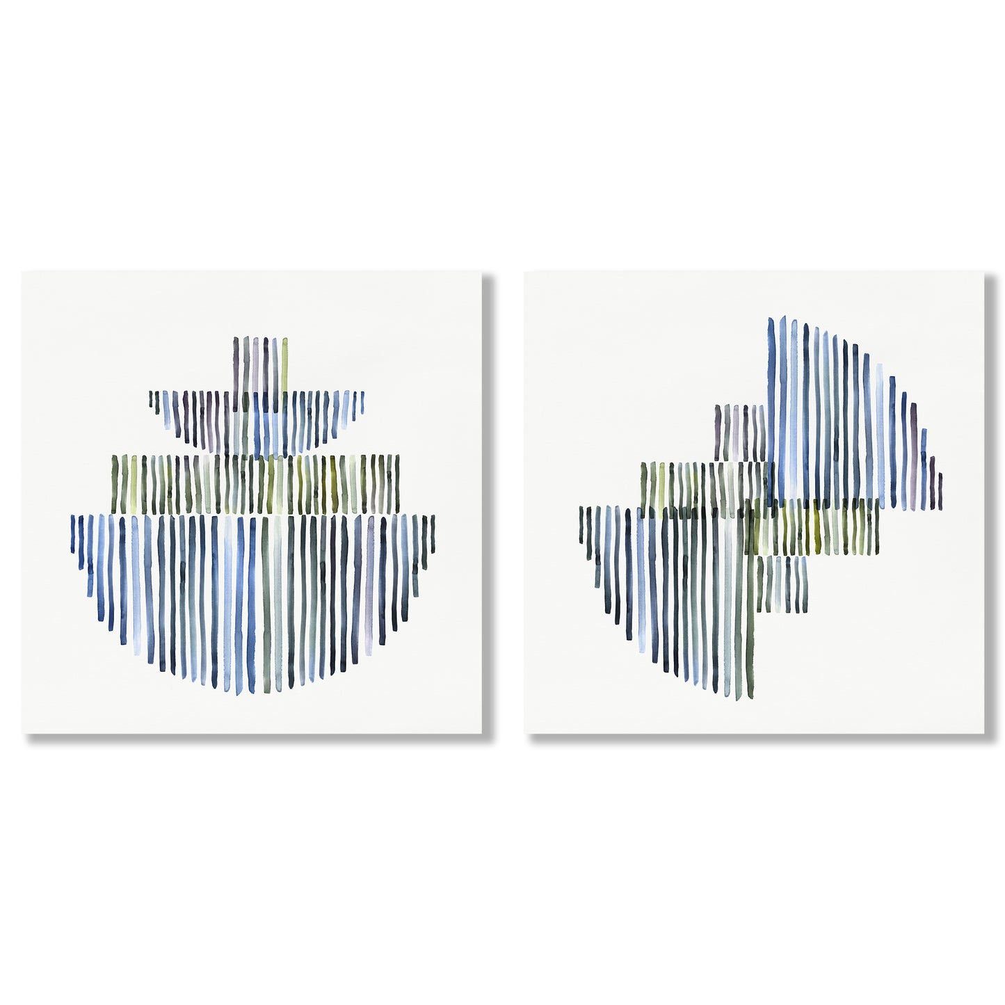 Interlude by PI Creative Art - 2 Piece Gallery Wrapped Canvas Set - Art Set - Americanflat