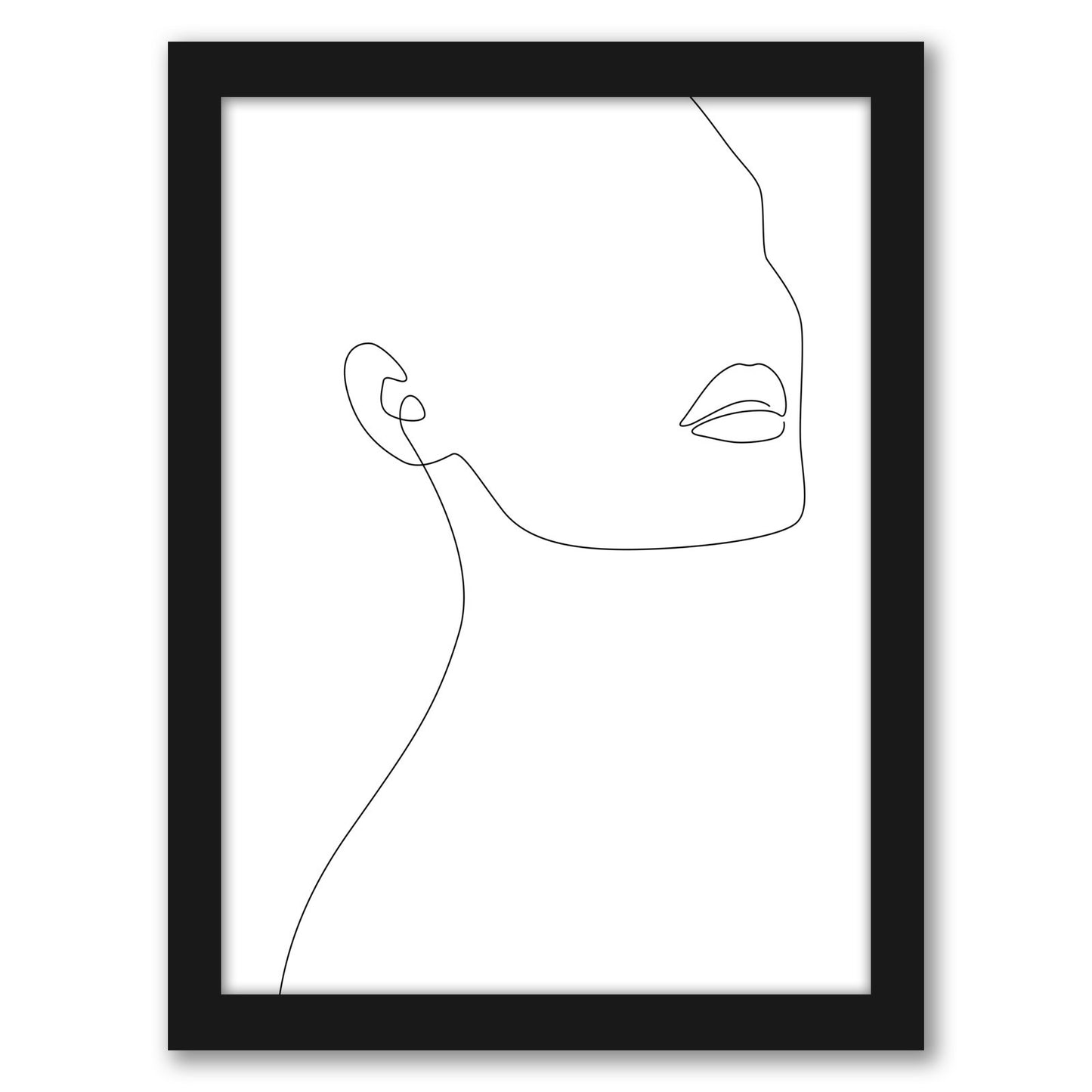 Simple Minimalist by Explicit Design - Framed Print