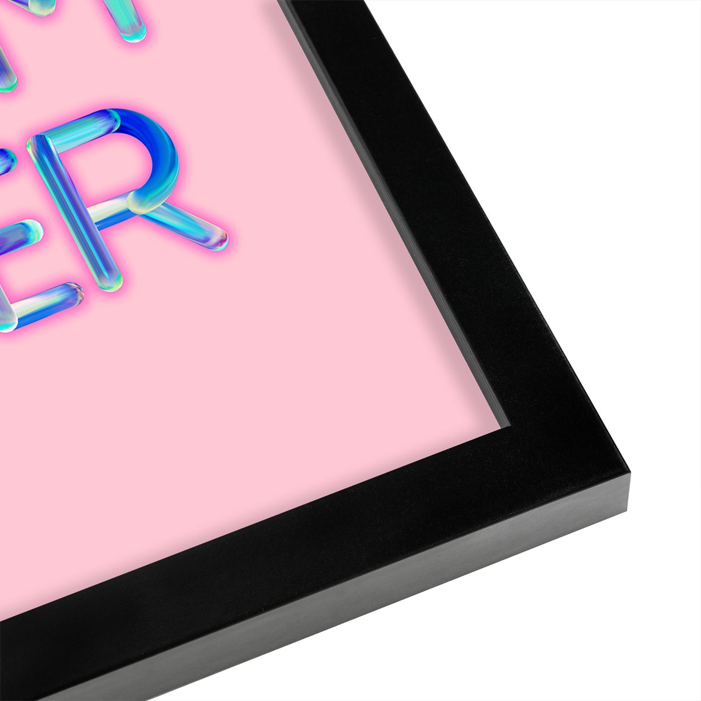 Neon Summer by Emanuela Carratoni - Framed Print