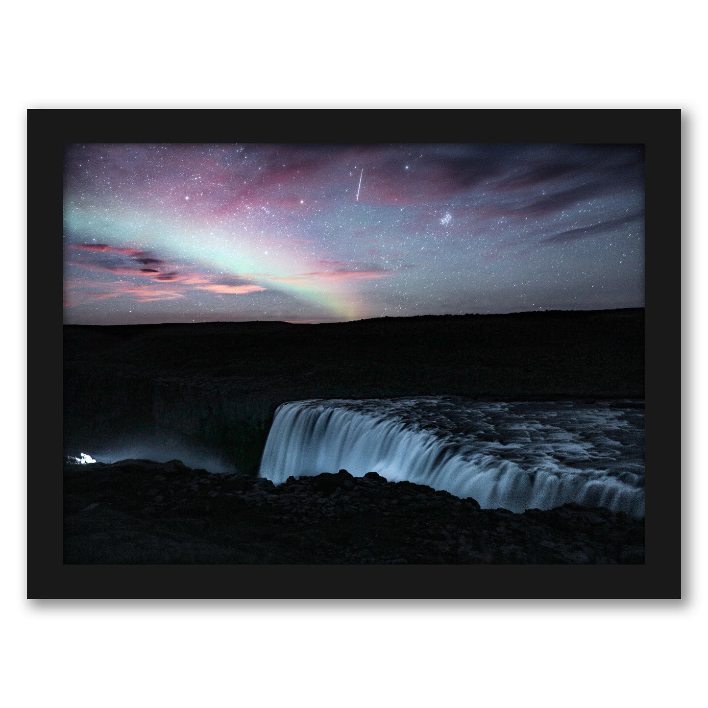 Dettifoss Iceland by Luke Gram - Framed Print