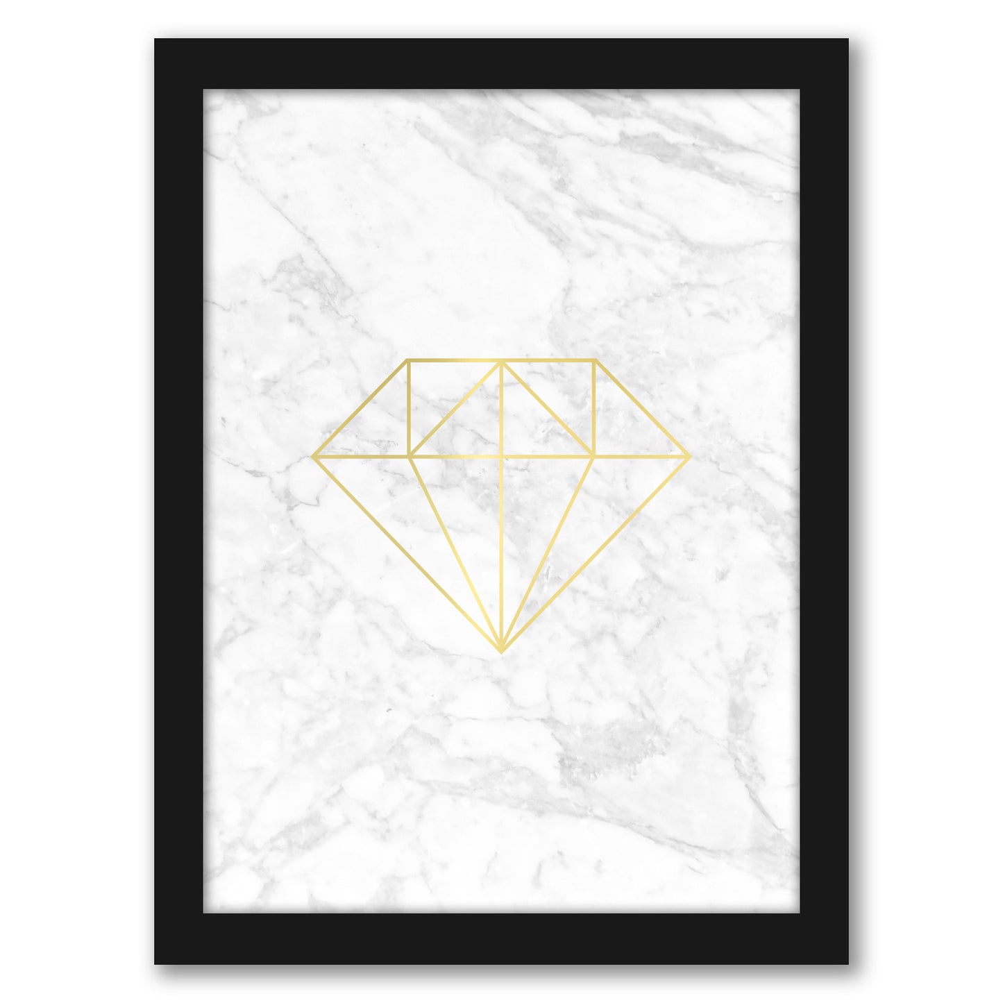 Diamond By Nuada - Framed Print