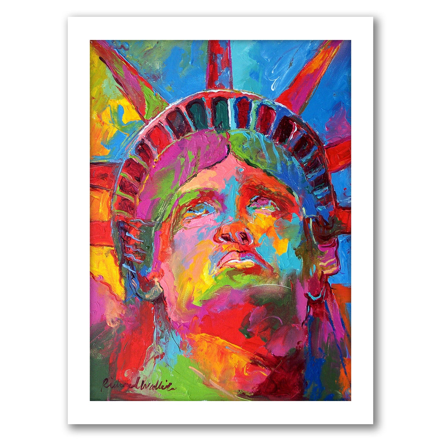 Liberty by Richard Wallich - Framed Print