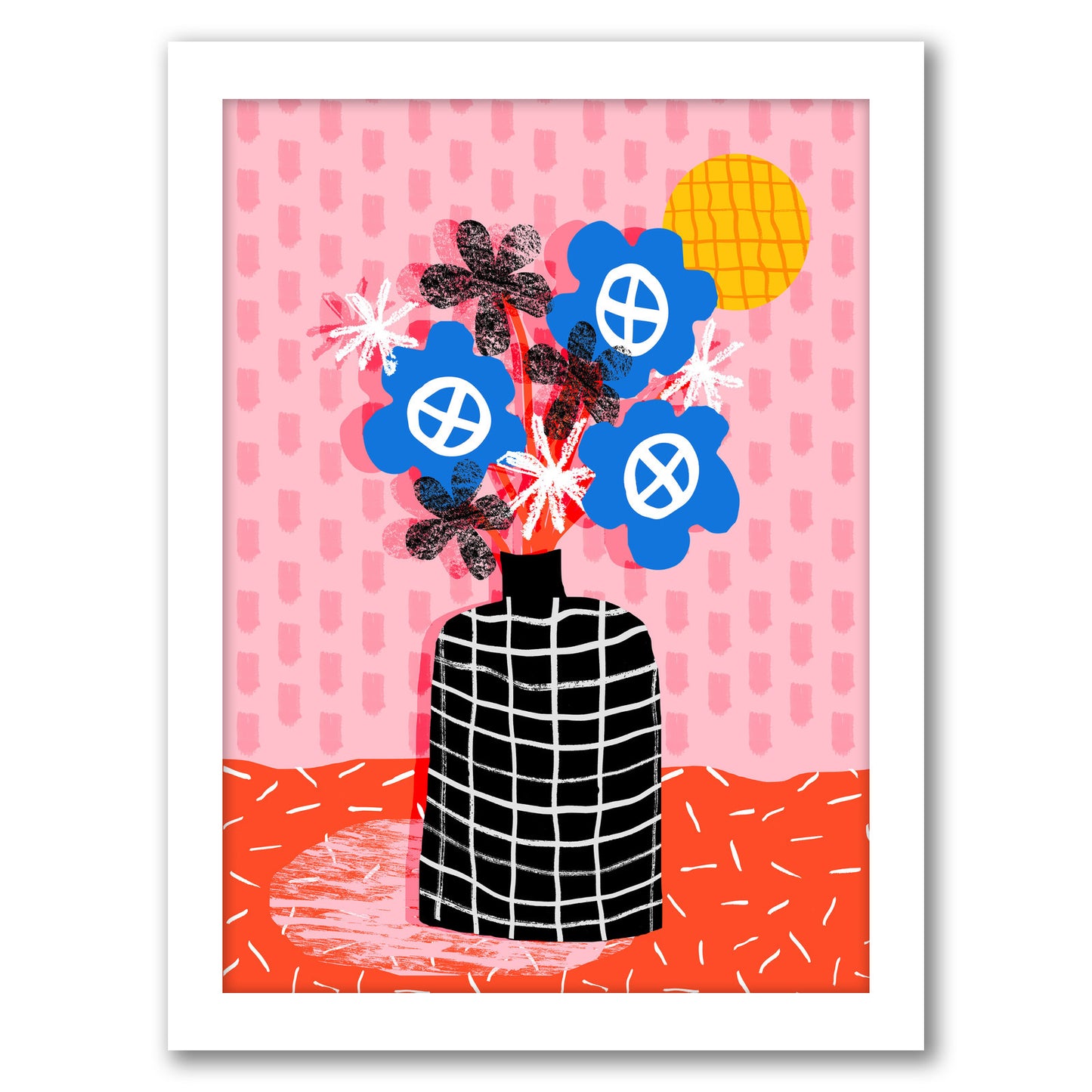 Works For Me by Wacka Designs - Framed Print