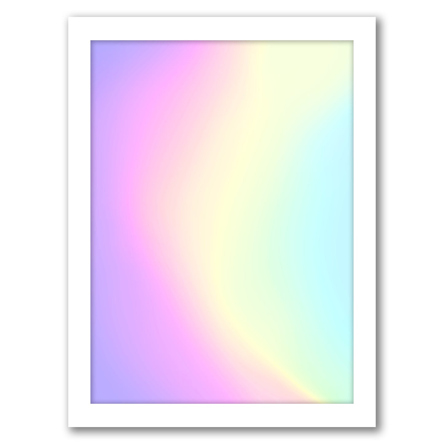 Holographic Texture by Emanuela Carratoni - Framed Print