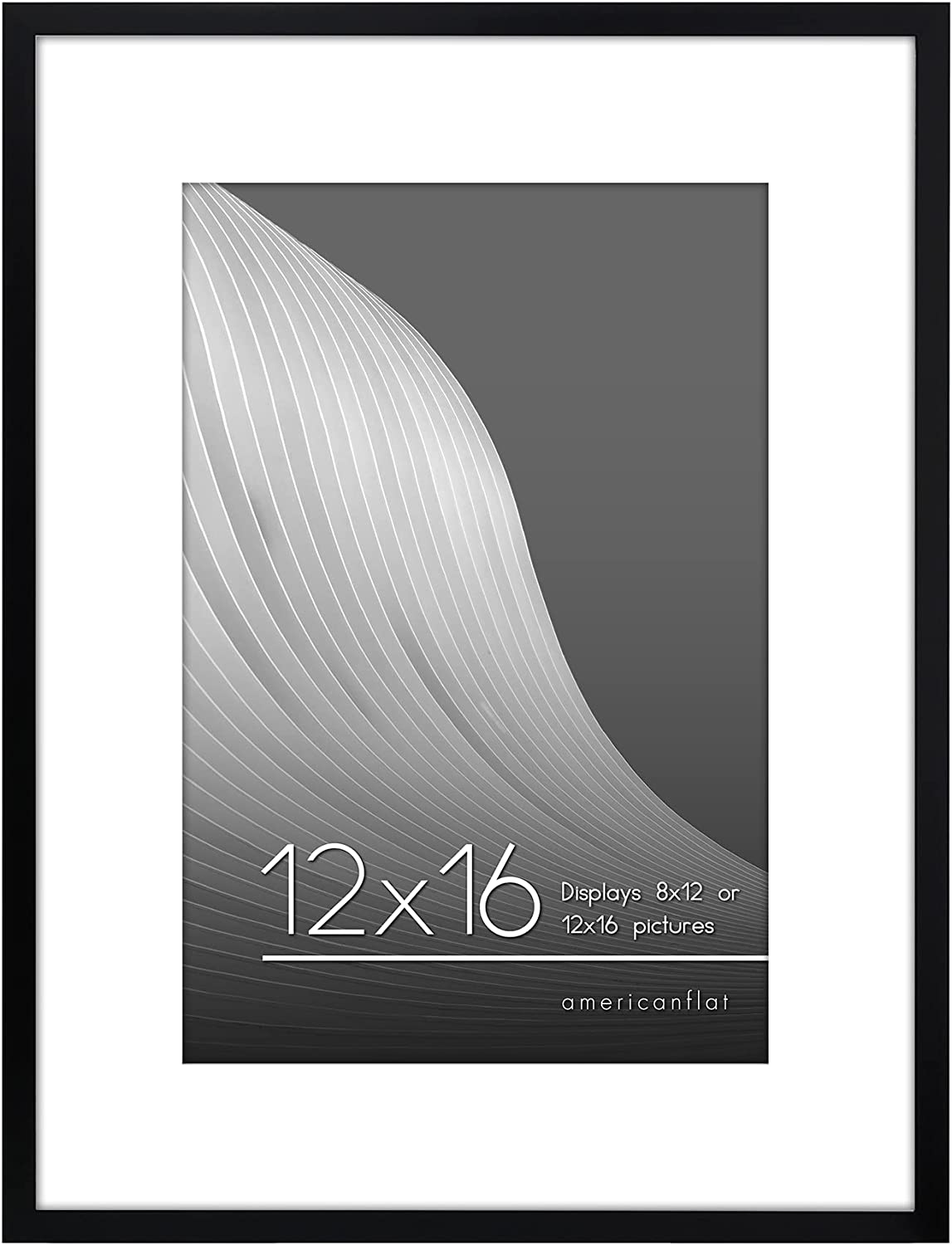 Gallery Picture Frame with Mat | Streamline Collection