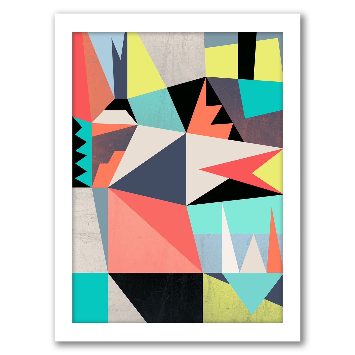 Graphic 3 by Susana Paz - Framed Print