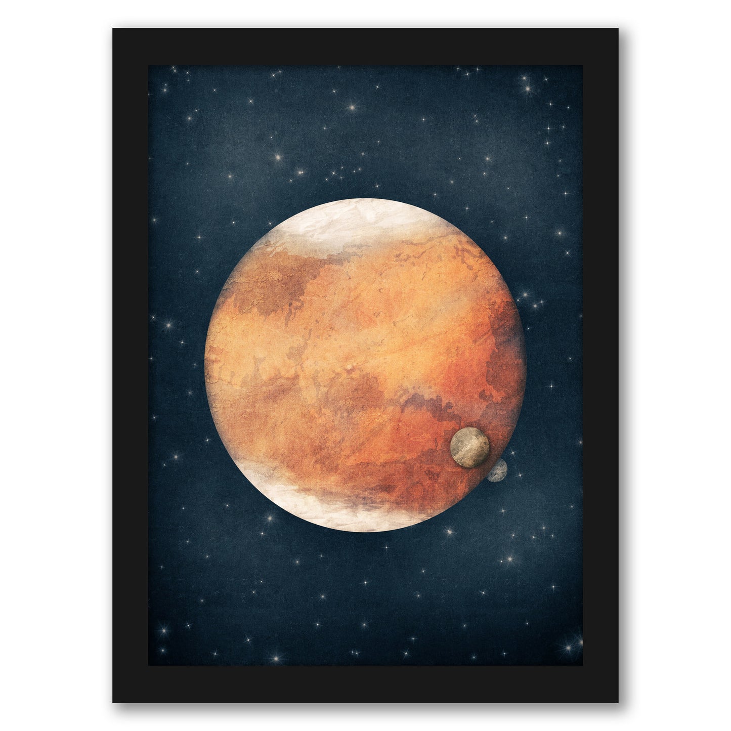 The Red Planet by Tracie Andrews - Framed Print