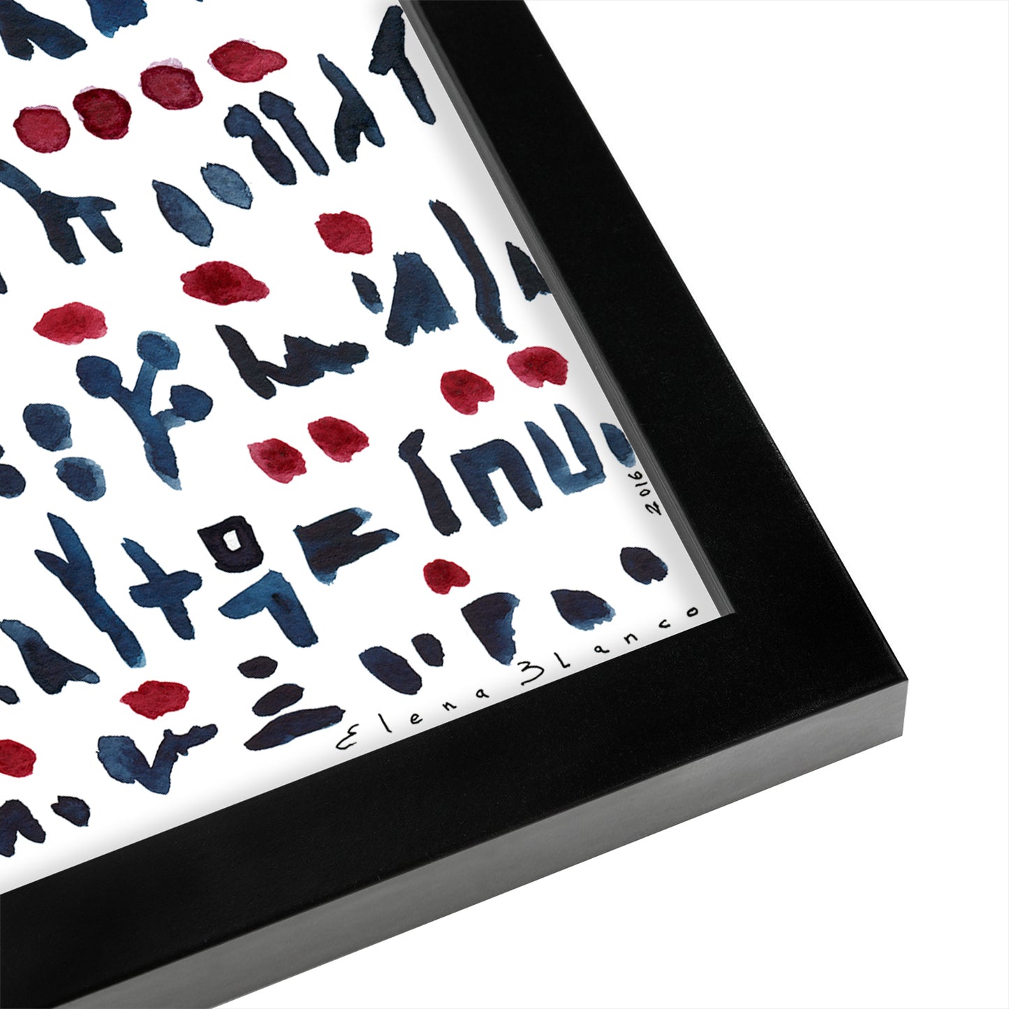 Manuscript by Dreamy Me - Framed Print