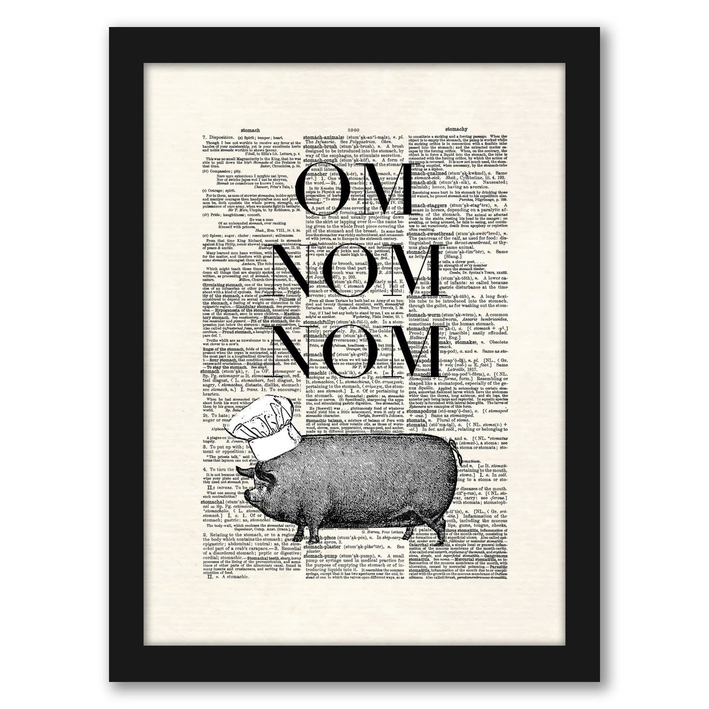 Super Delicious by Matt Dinniman Framed Print