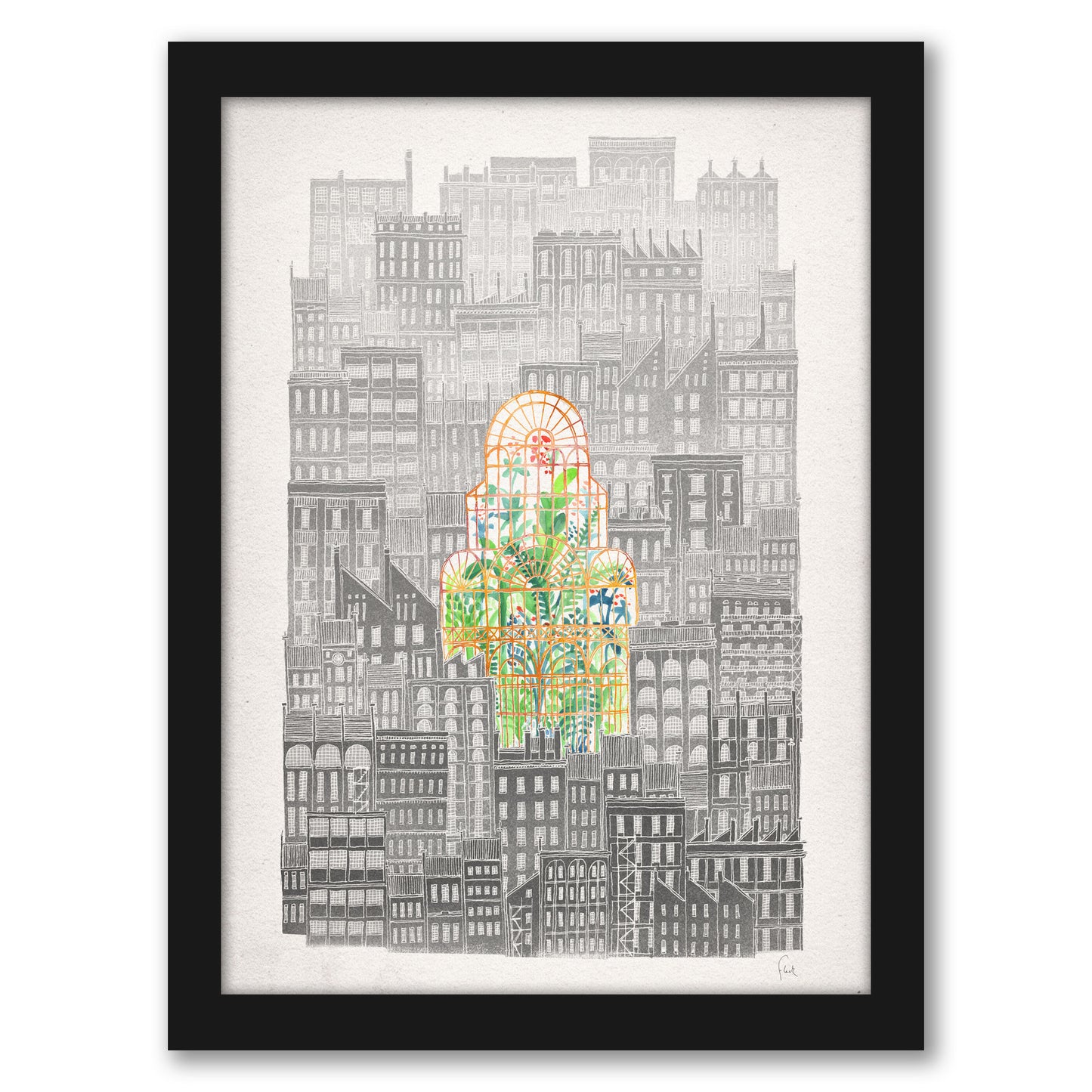 Eva by David Fleck - Framed Print