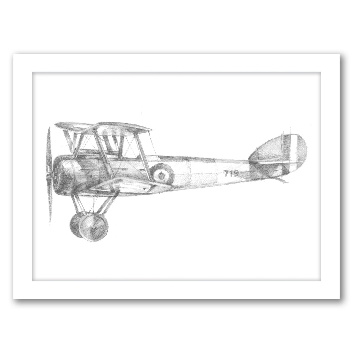 Technical Flight V by Ethan Harper by World Art Group - Framed Print