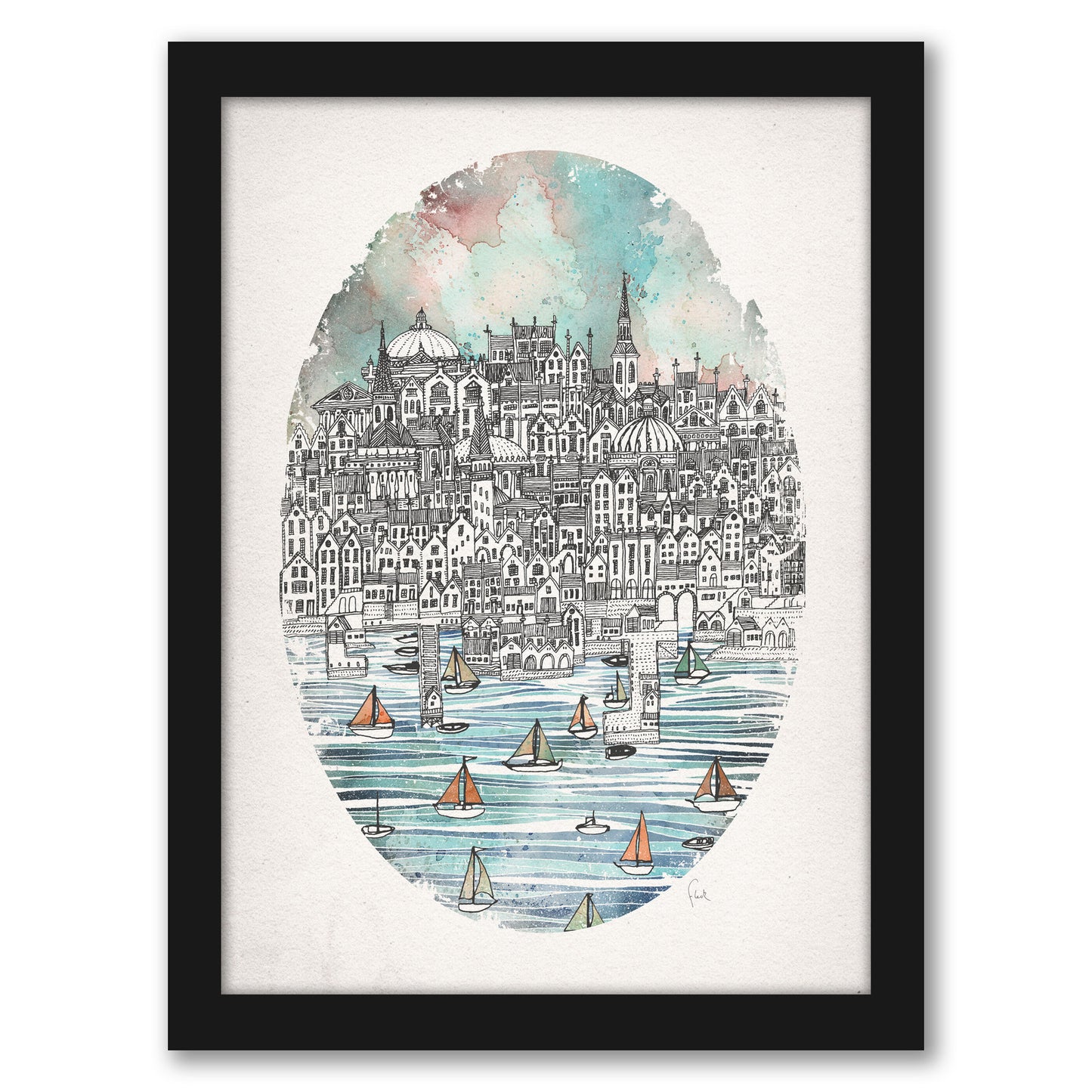 Opal by David Fleck - Framed Print