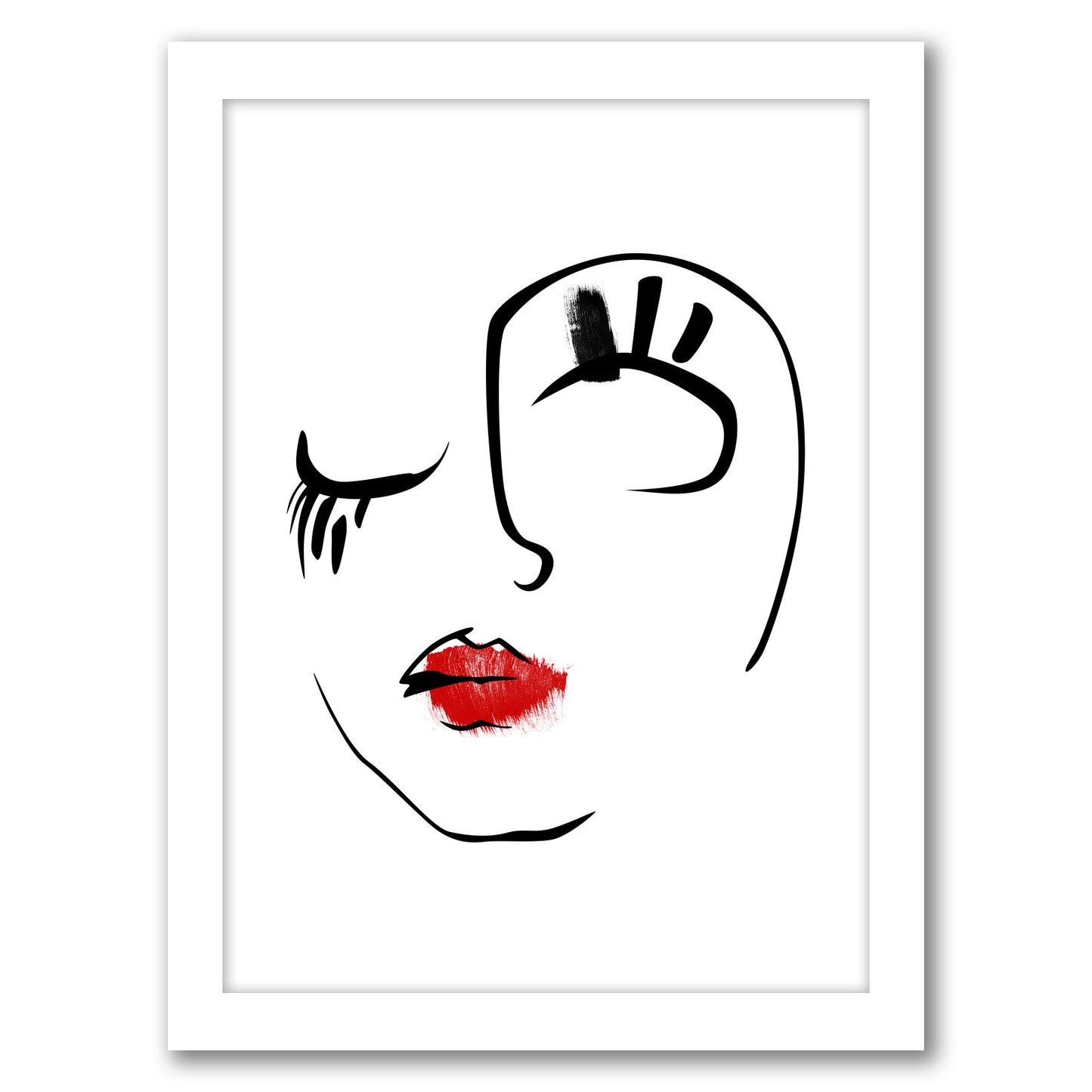 Tear Drop by Explicit Design - Framed Print