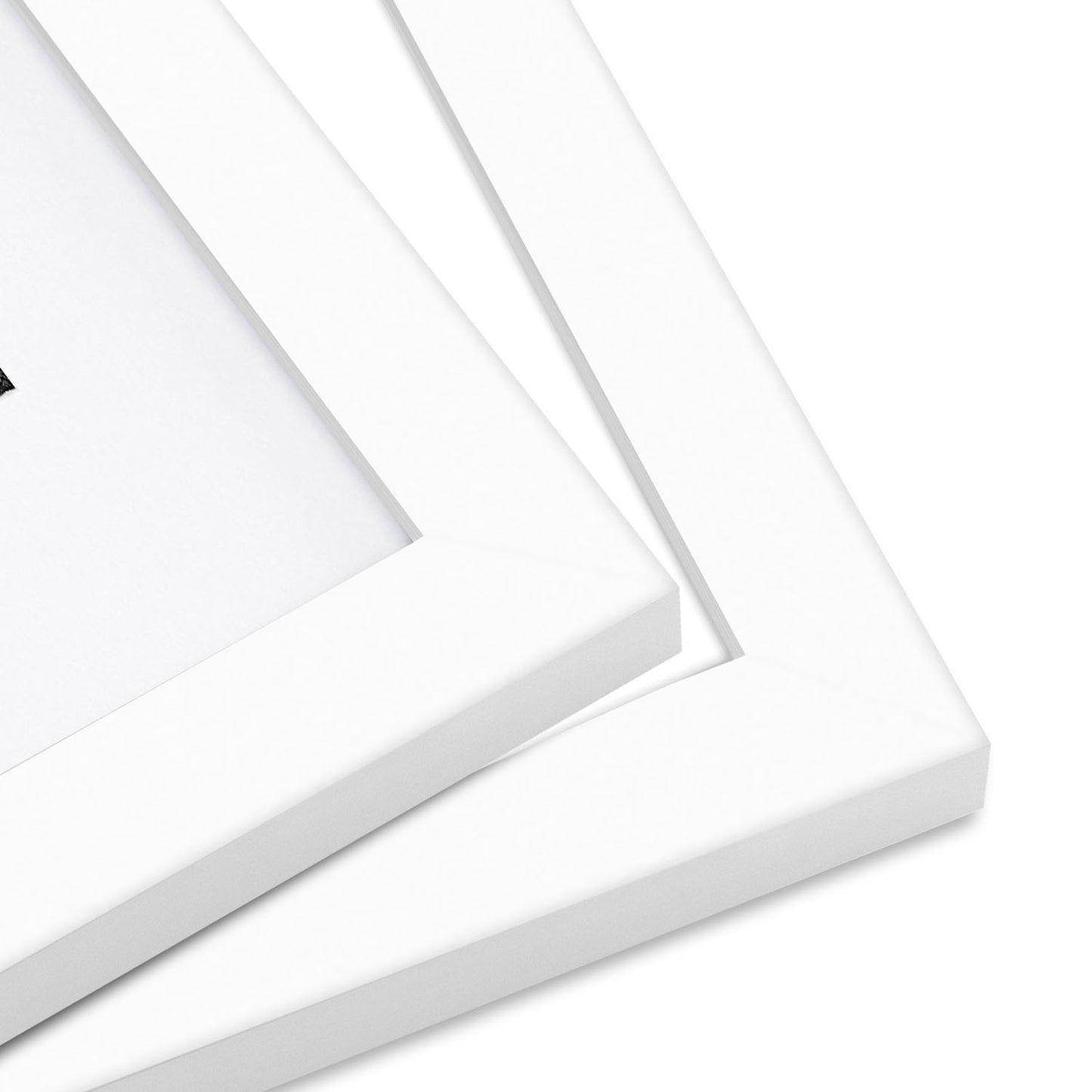Picture Frame in White with Shatter Resistant Glass and Easel Stand for Wall and Tabletop - 8" x 8" - Pack of 15 - Picture Frame - Americanflat