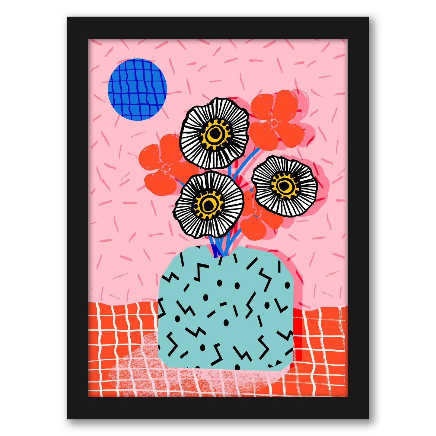 Far Out by Wacka Designs - Framed Print
