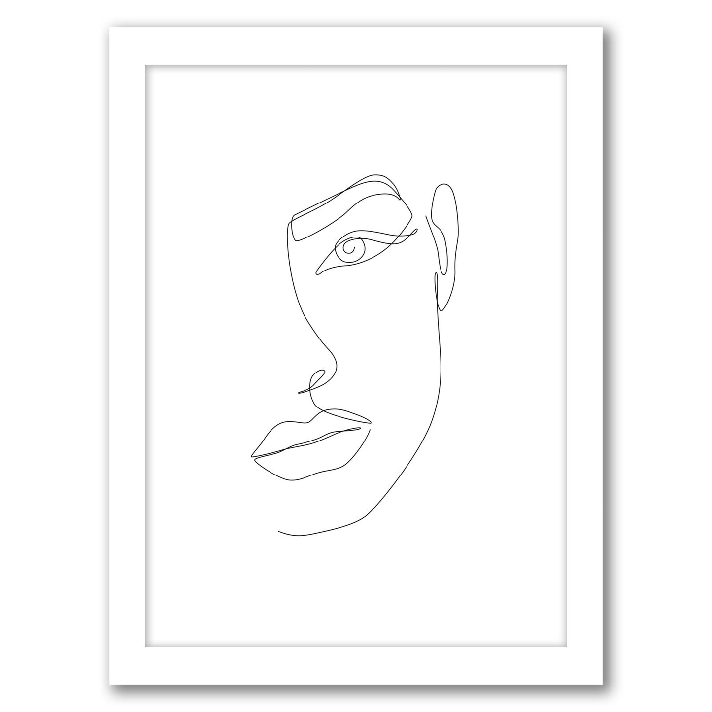 Eye Connection by Explicit Design - Framed Print