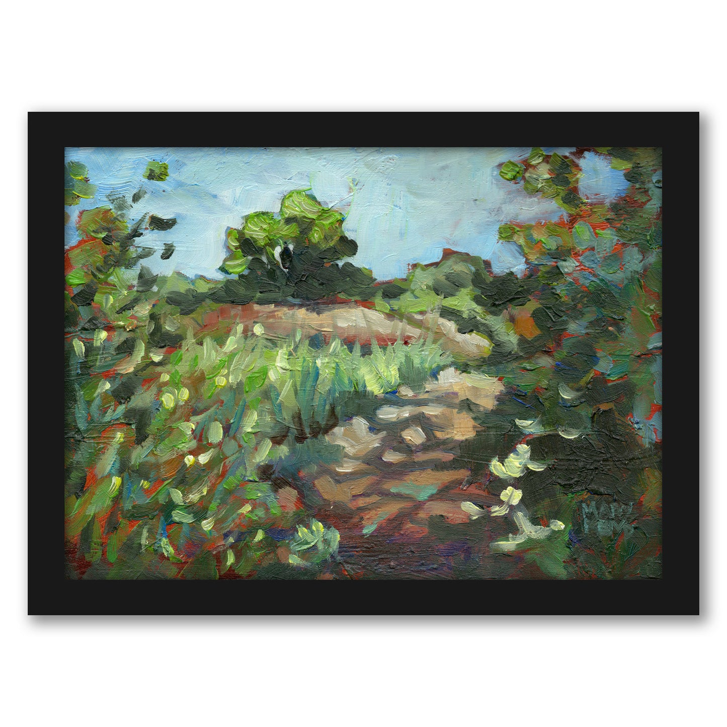 Late Summer By Mary Kemp - Framed Print