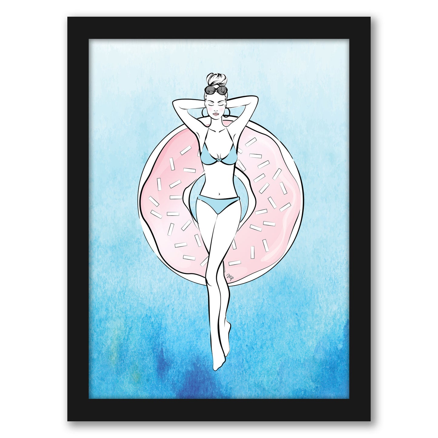 Summertime By Martina - Framed Print