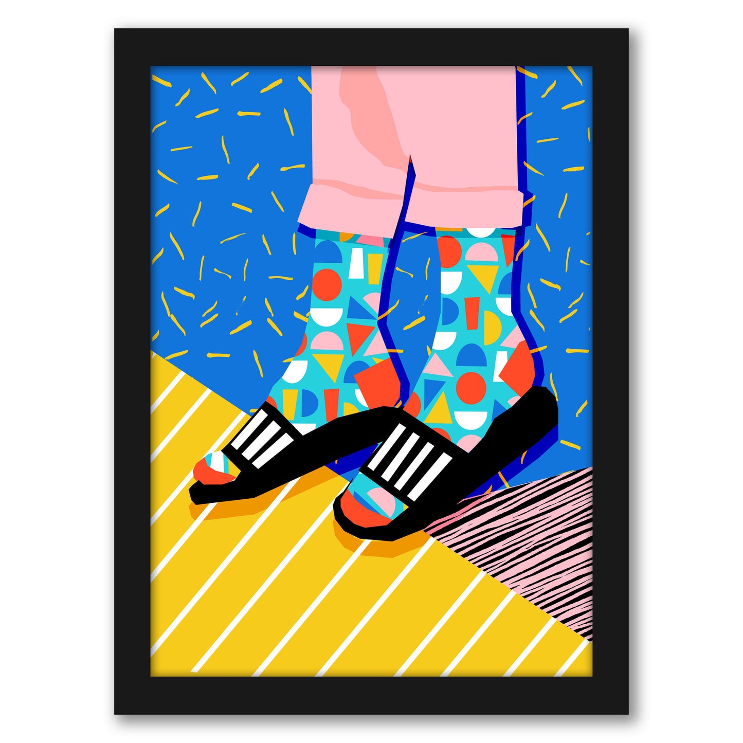 Demo by Wacka Designs - Framed Print