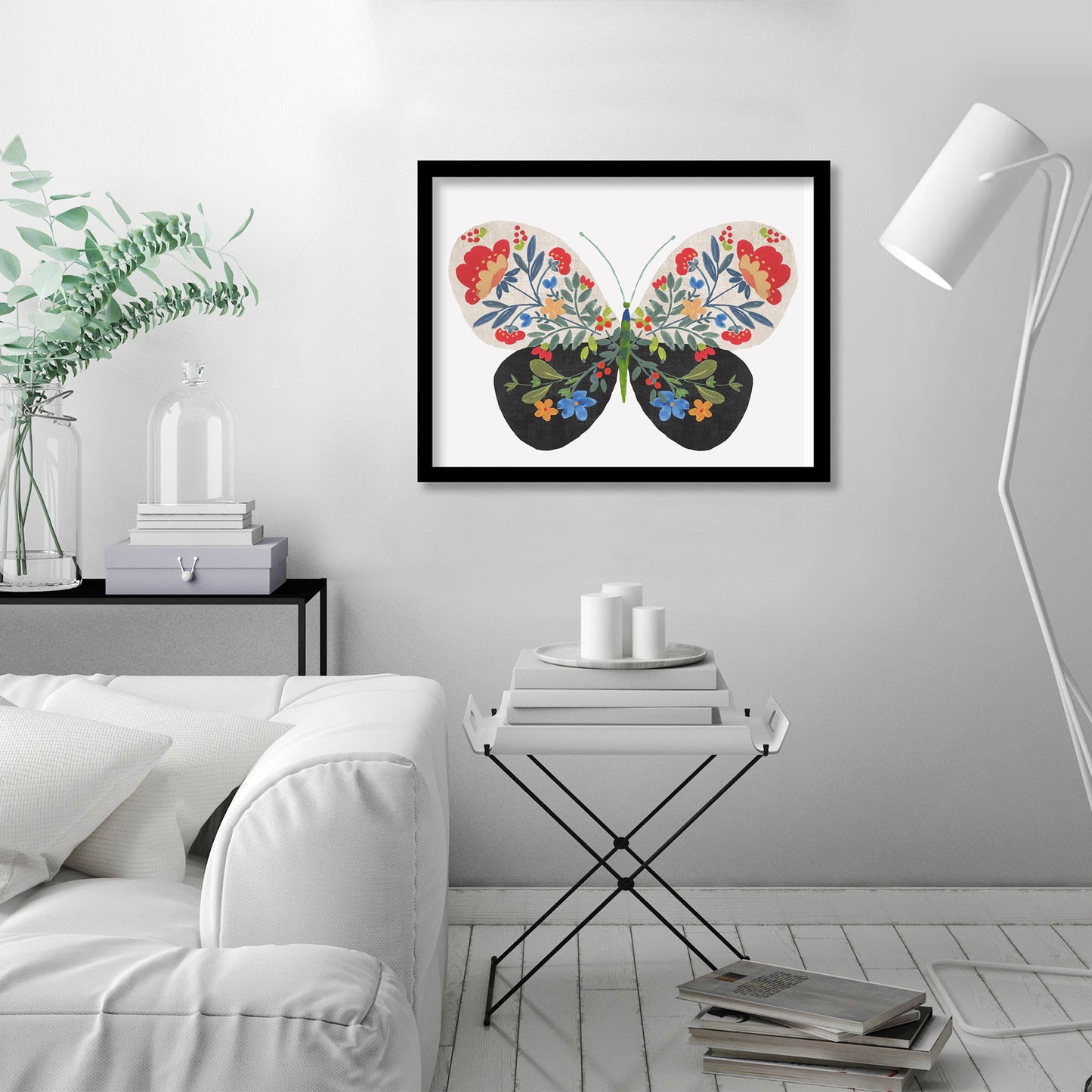 Flying Blossom I by PI Creative Art - Black Framed Print - Americanflat