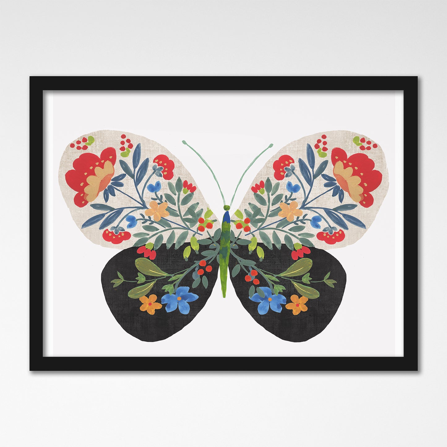 Flying Blossom I by PI Creative Art - Black Framed Print - Americanflat