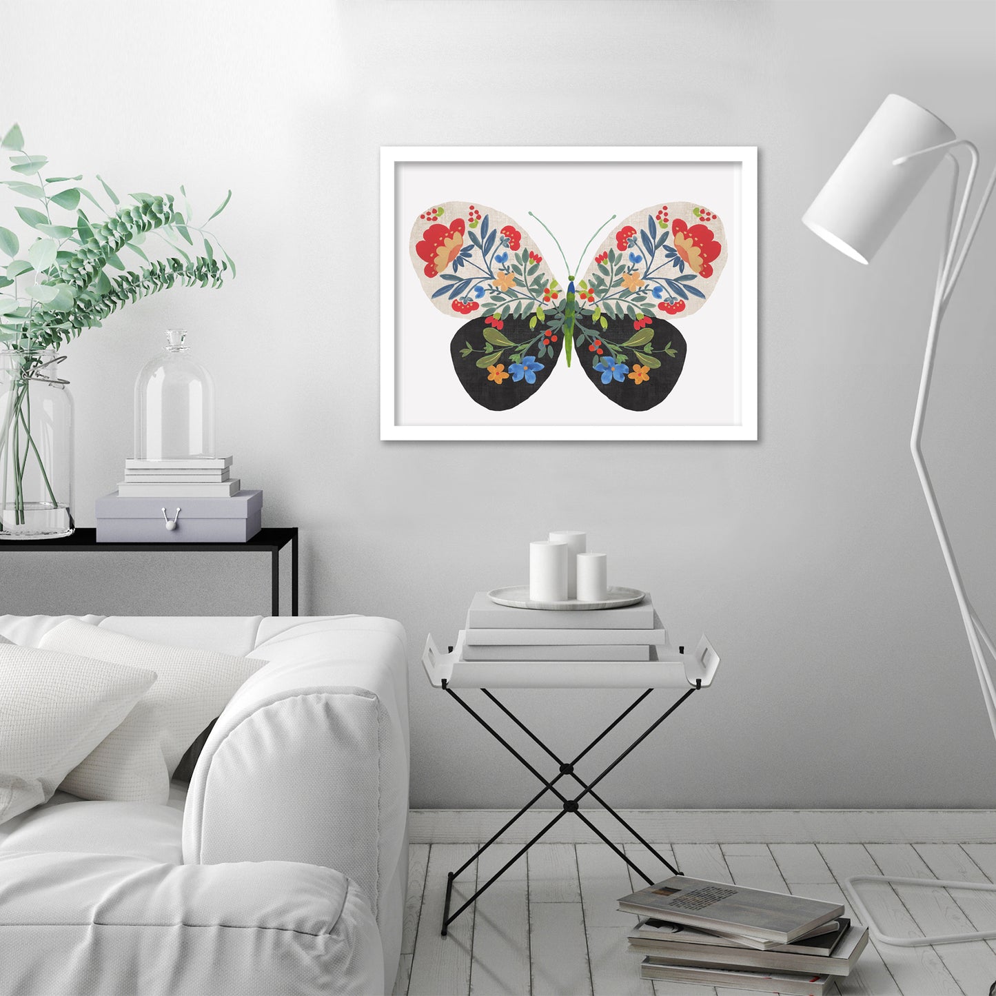 Flying Blossom I by PI Creative Art - Black Framed Print - Americanflat