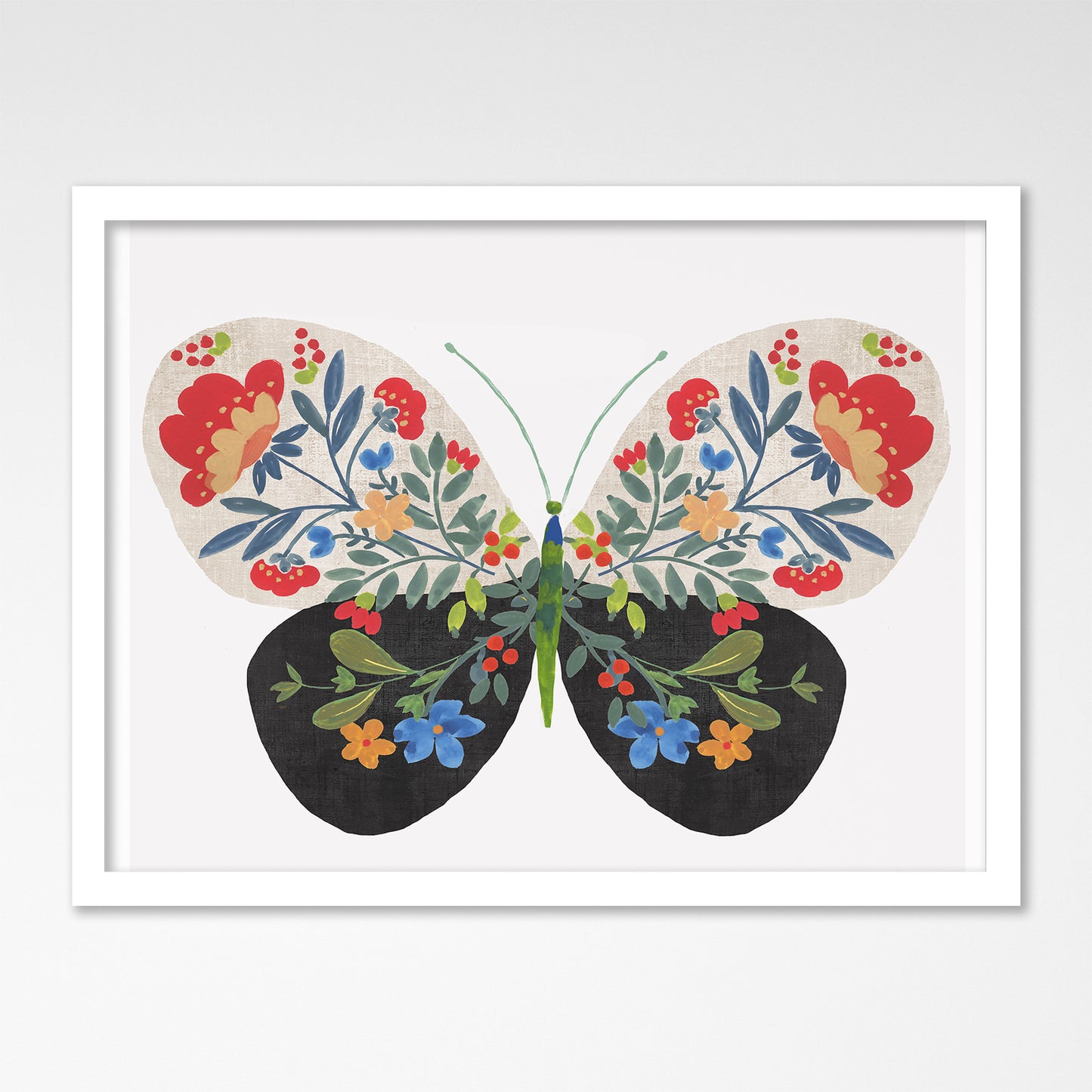 Flying Blossom I by PI Creative Art - Black Framed Print - Americanflat