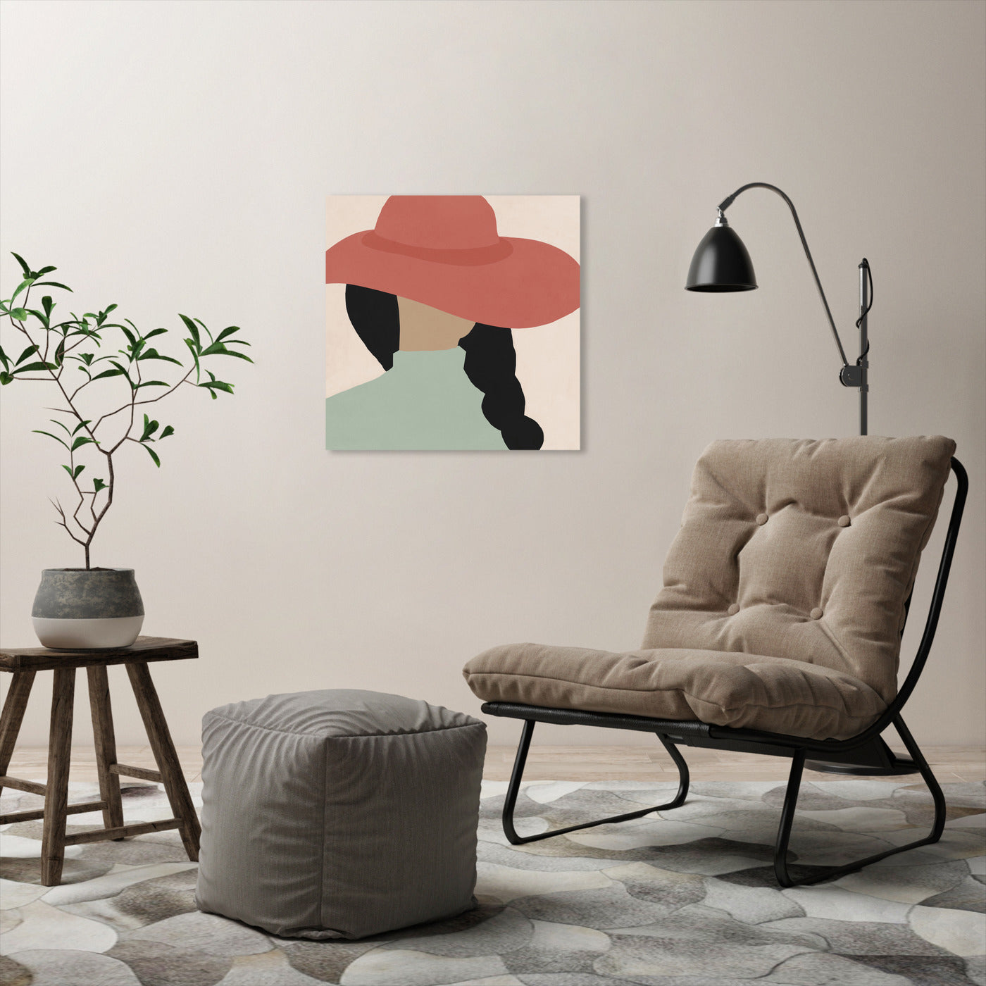 Guess my Thoughts by PI Creative Art - Wrapped Canvas - Americanflat