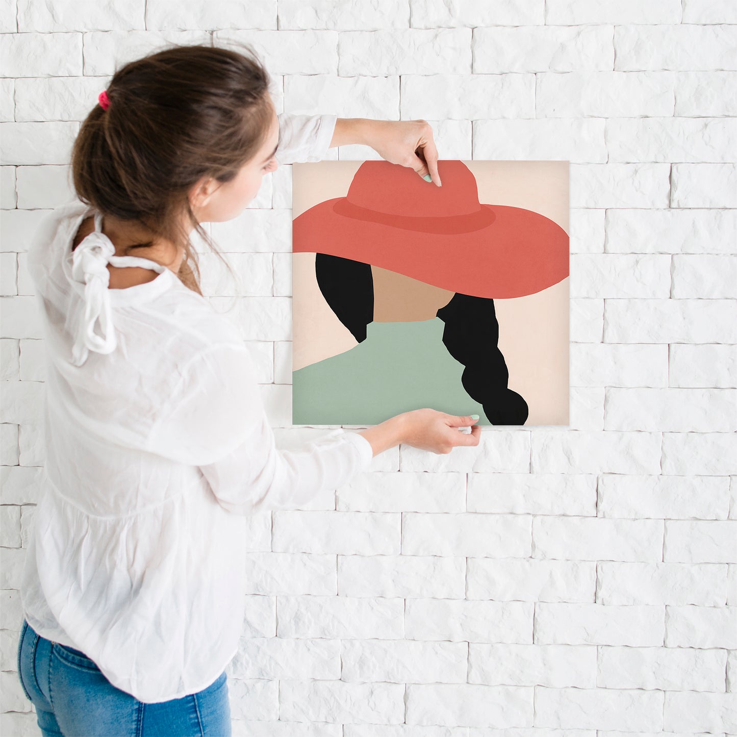 Guess my Thoughts by PI Creative Art - Americanflat